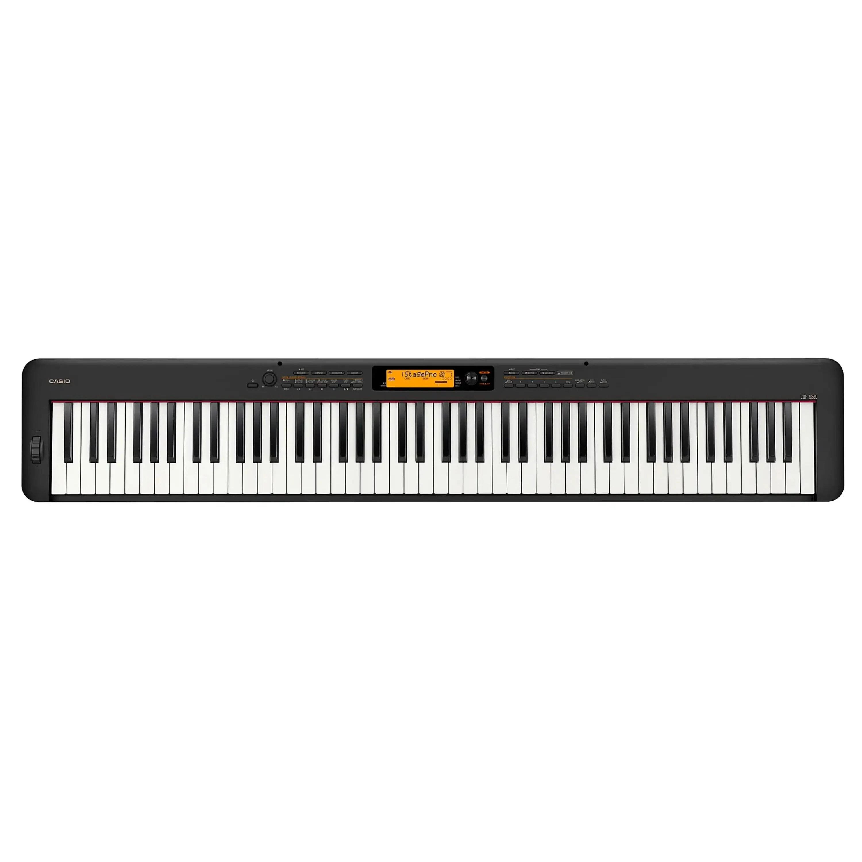 Casio CDP-S360BK 88-Key Compact Digital Piano - Black