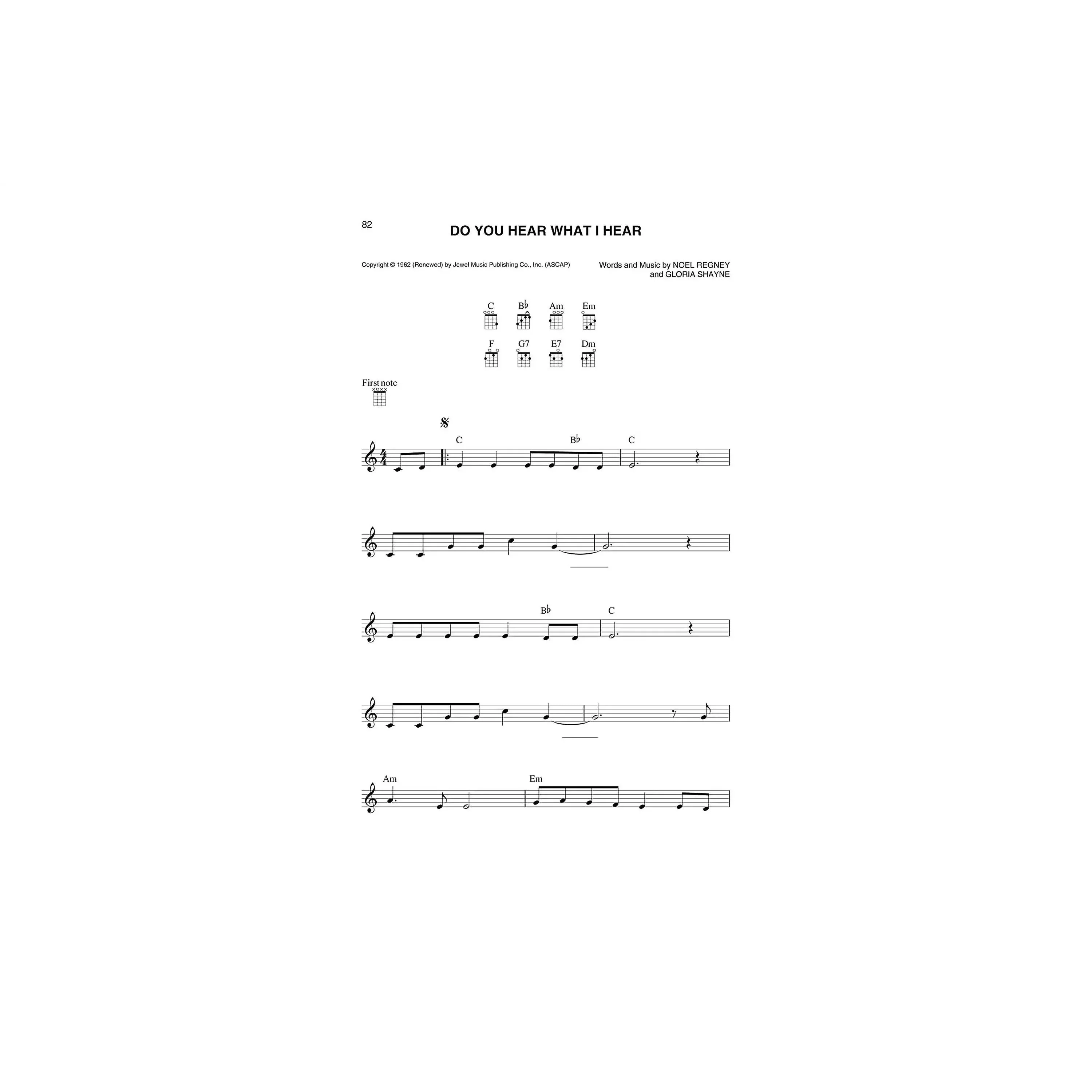 Christmas Ukulele Fake Book Over 250 Christmas Songs - Image 2
