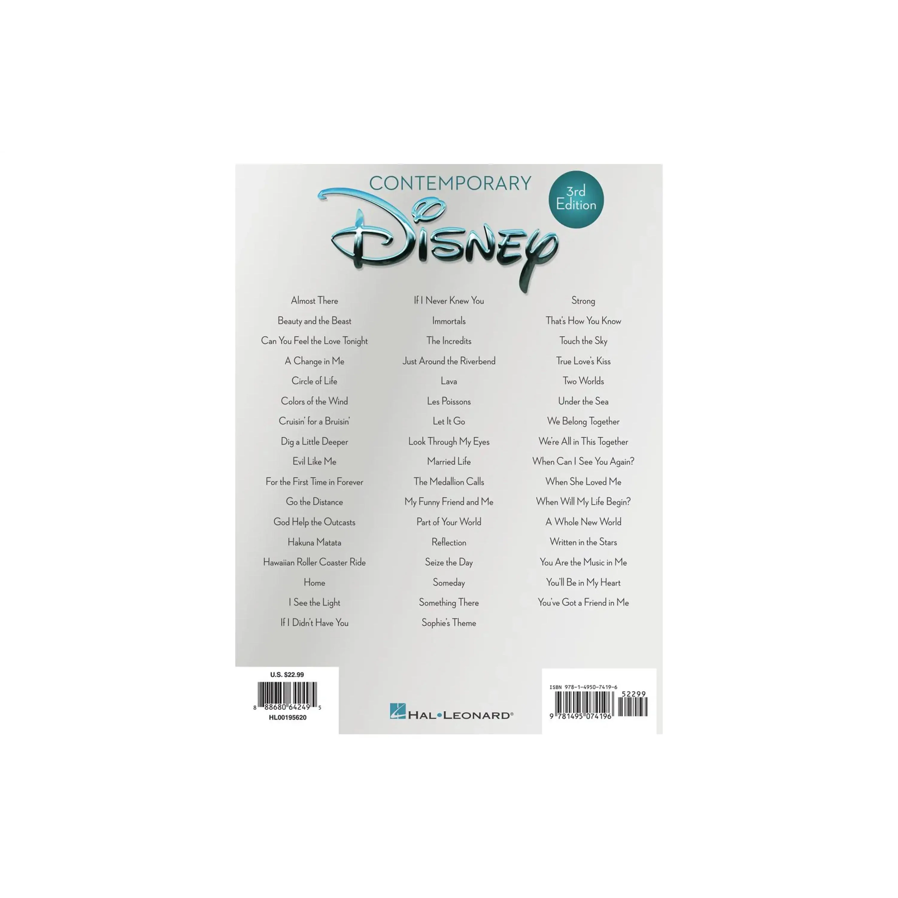Contemporary Disney Piano, Guitar, Vocal Book - 3rd Edition - Image 6