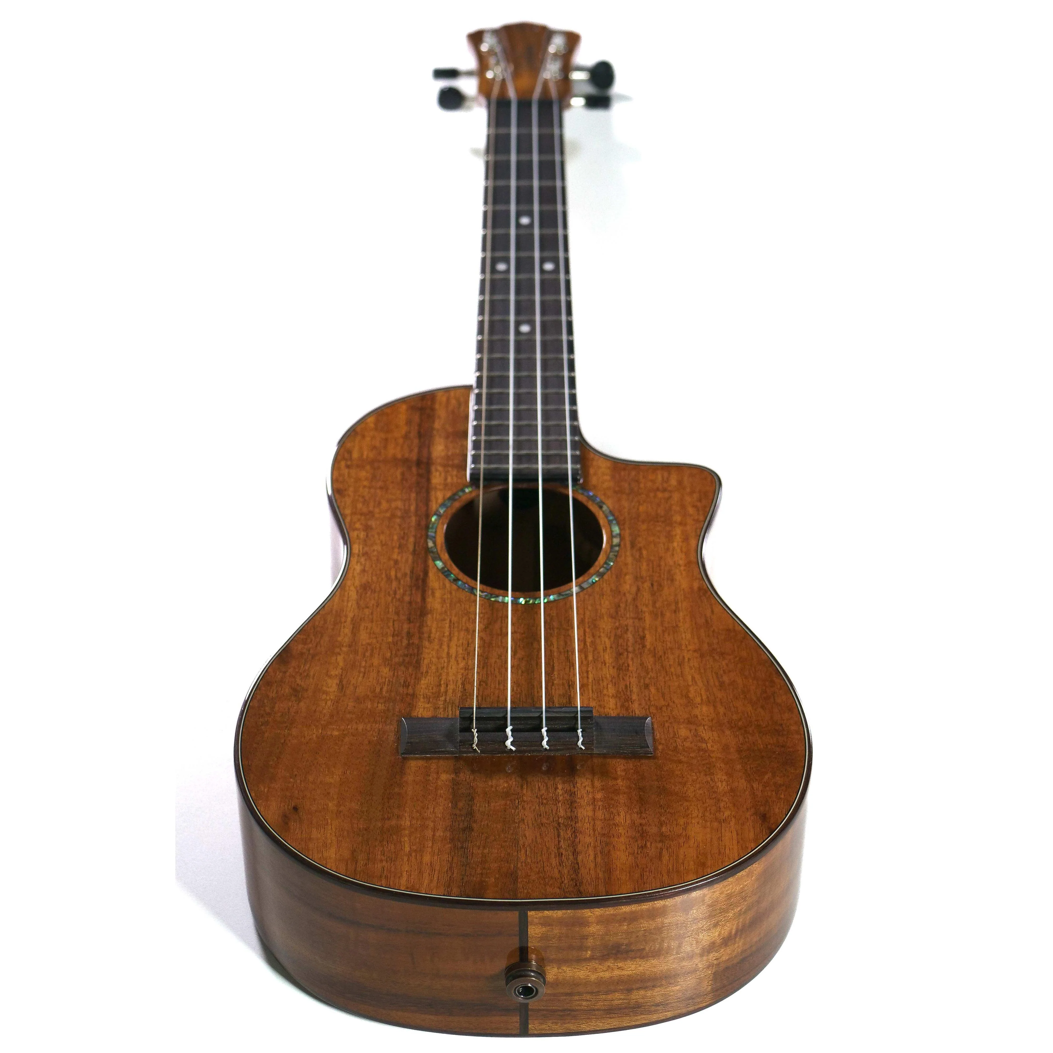 Córdoba 35T-CE Solid Acacia Tenor Ukulele w/ Pickup - Discounted - Image 4