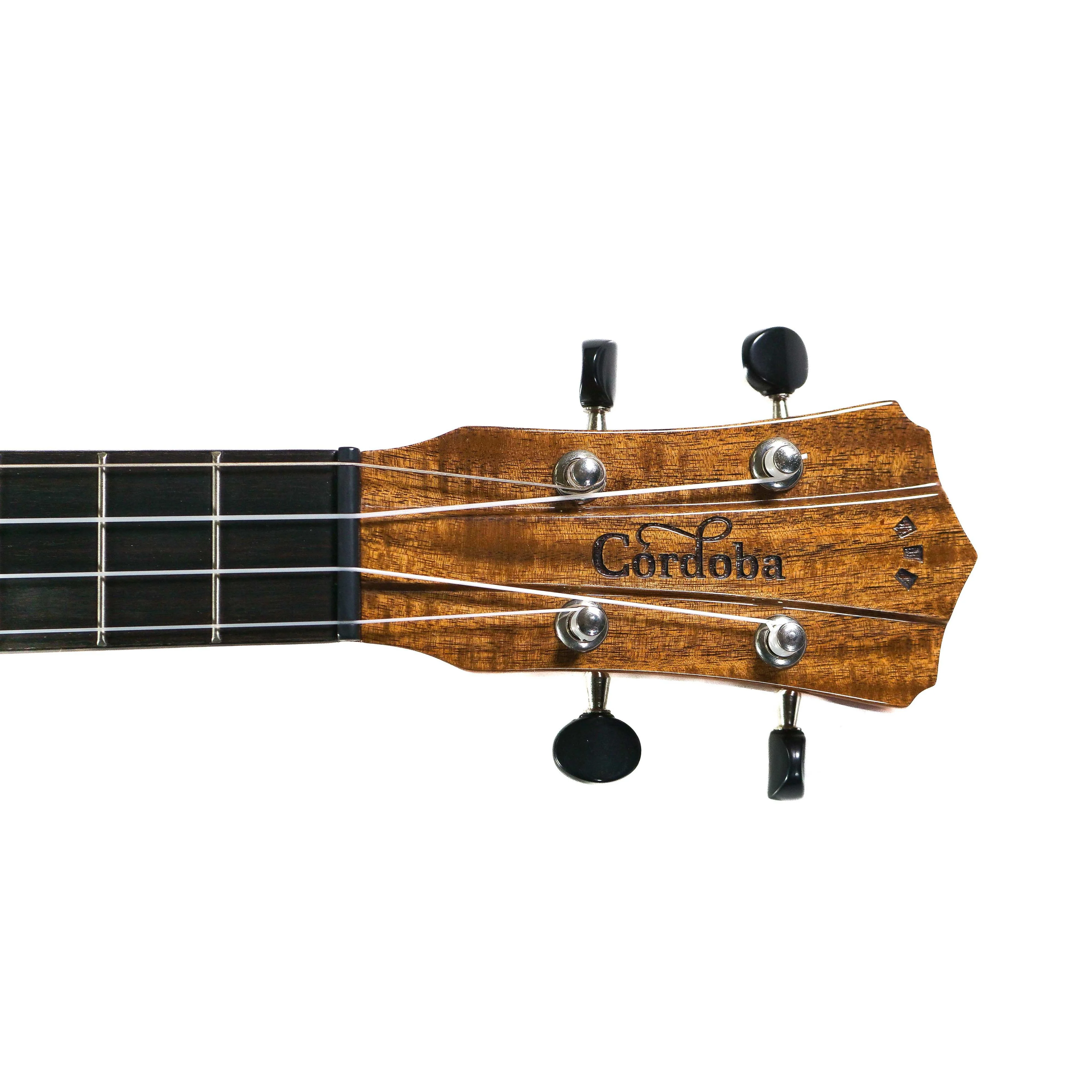 Córdoba 35T-CE Solid Acacia Tenor Ukulele w/ Pickup - Discounted - Image 6