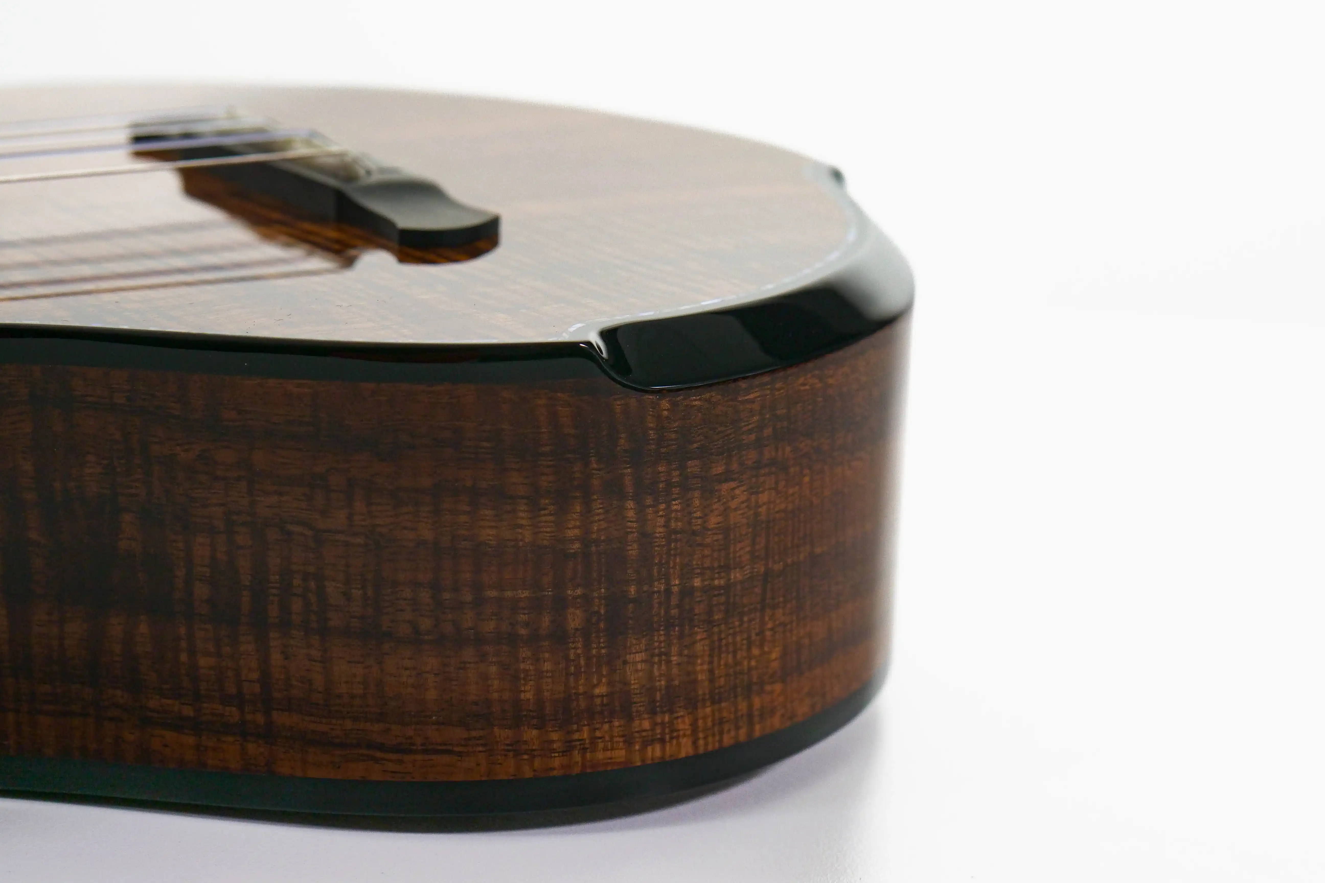 Cornerstone Custom Hawaiian Curly Koa Tenor Ukulele "Kapiolani" - Image 6