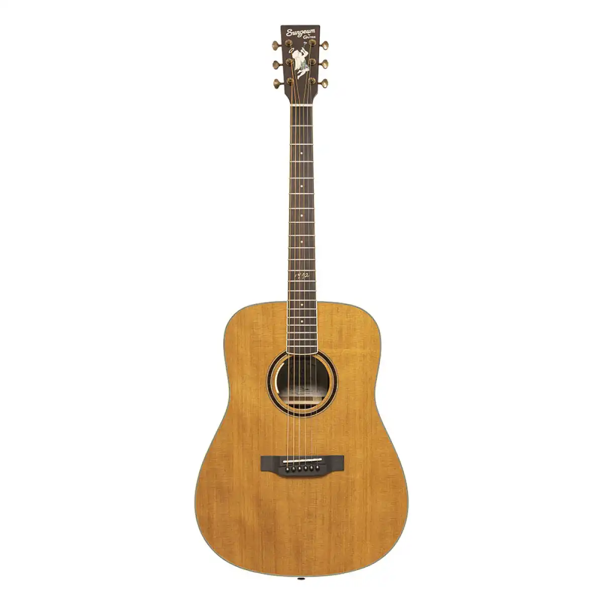 Crafter 50TH D-E 50th Anniversary Dreadnought Acoustic-Electric Guitar - Image 3
