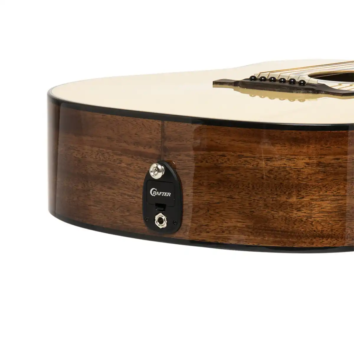 Crafter ABLE D600CE Able Series 600 Cutaway Dreadnought Electric-Acoustic Guitar - Image 6