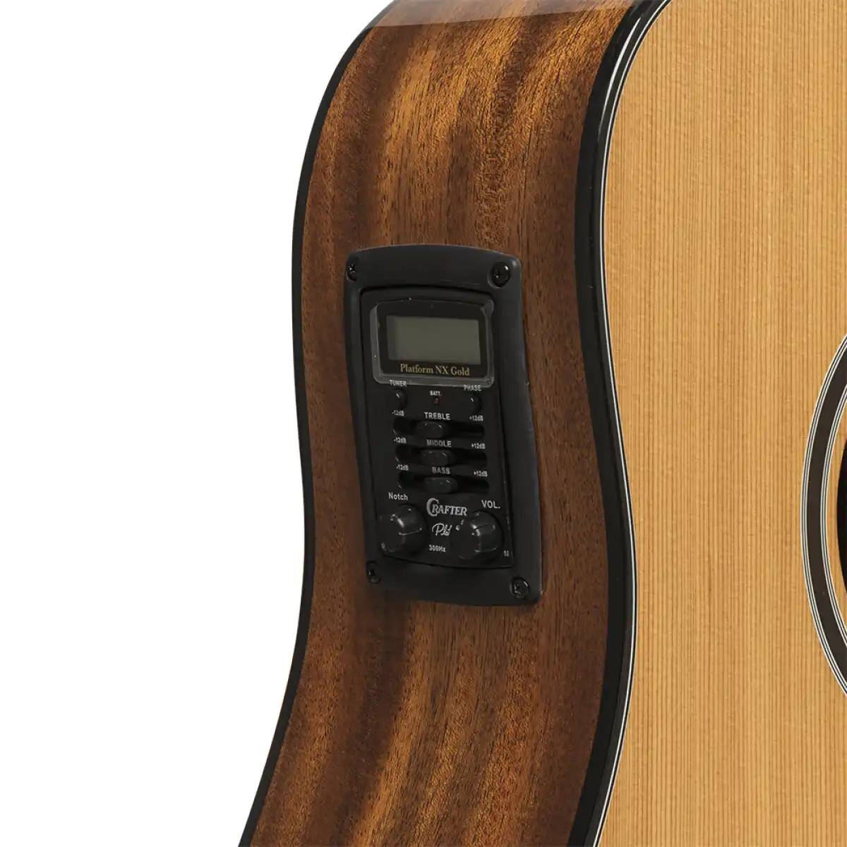 Crafter ABLE D630CE Able Series 630 Cutaway Dreadnought Acoustic-Electric Guitar - Image 8