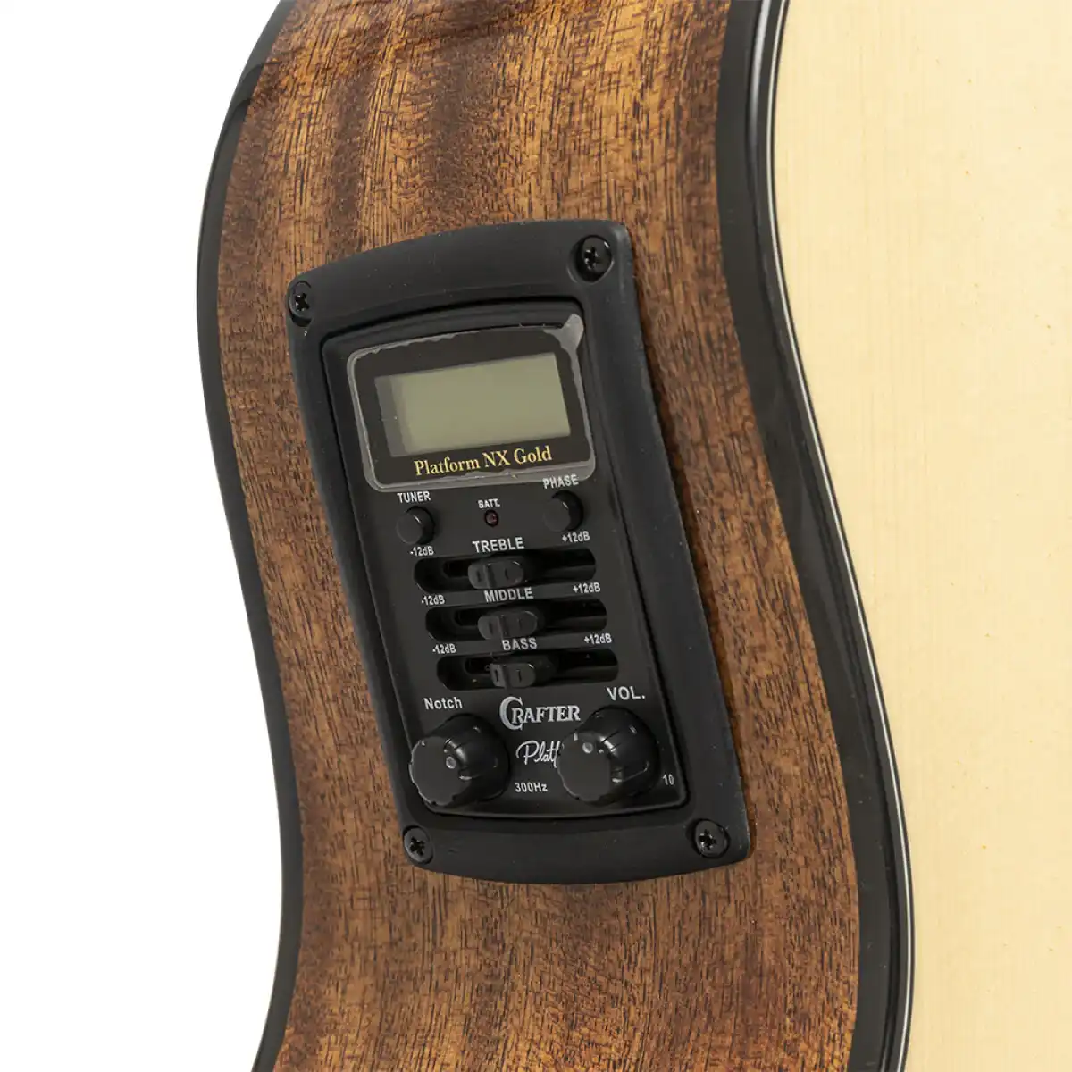 Crafter ABLE G600CE Able Series 600 Cutaway Grand Auditorium Acoustic-Electric Guitar - Image 7