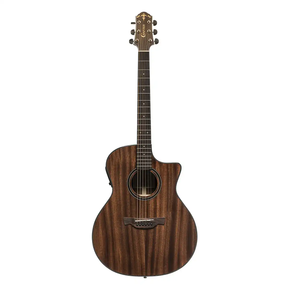 Crafter ABLE G635CE Able Series 635 Cutaway Grand Auditorium Acoustic-Electric Guitar - Image 3
