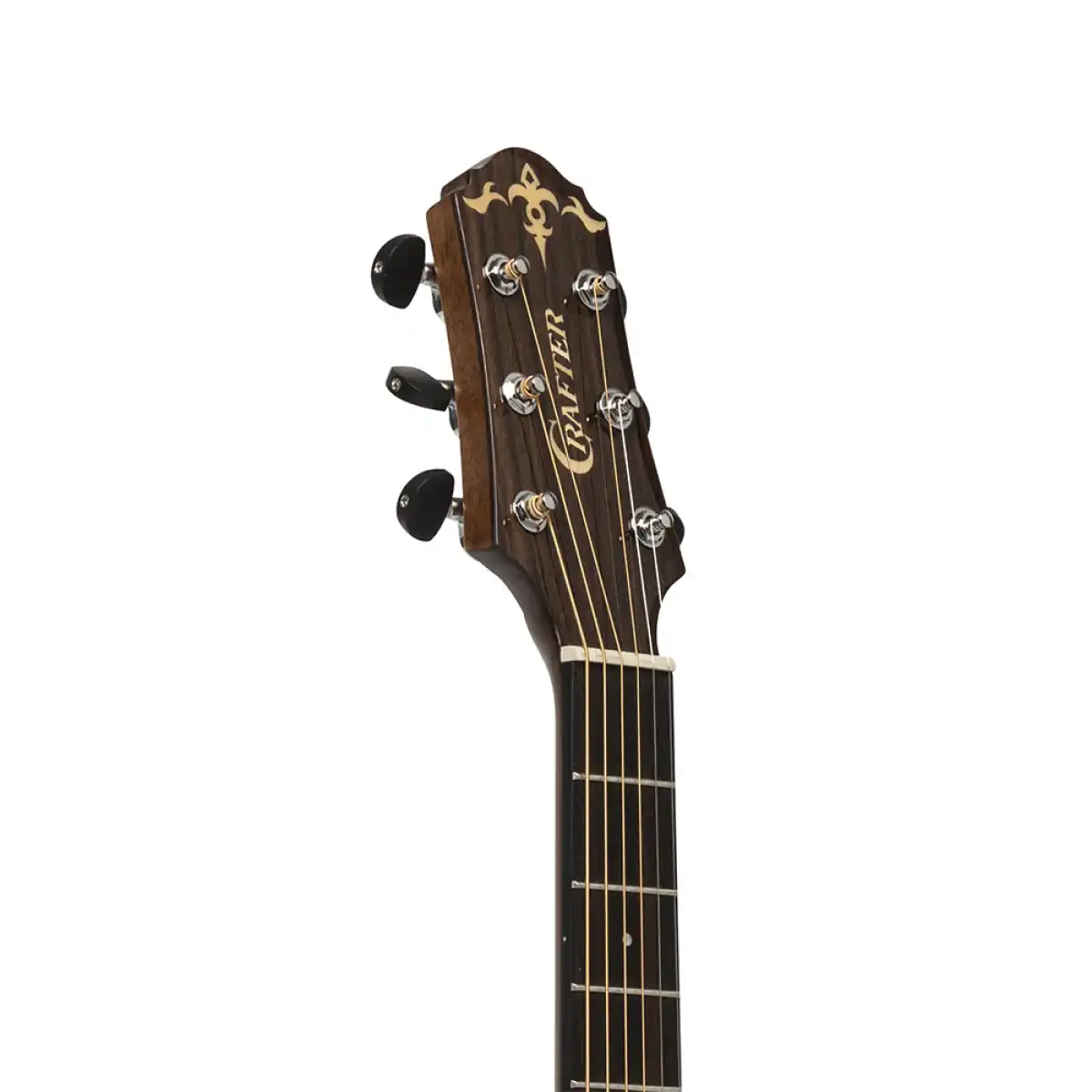 Crafter ABLE T600CE Cutaway Orchestra Acoustic-Electric Guitar - Image 6