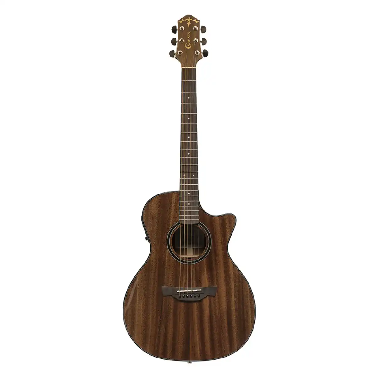 Crafter ABLE T635CE Cutaway Orchestra Acoustic-Electric Guitar - Image 3