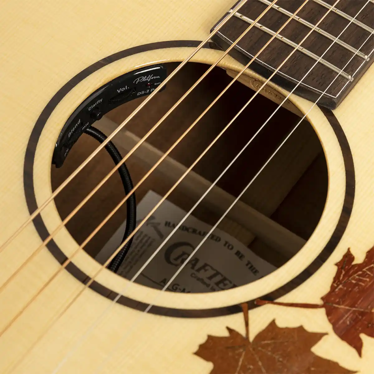 Crafter AL G-MAHO CE Anniversary Series Cutaway Grand Auditorium Acoustic-Electric Guitar - Image 5