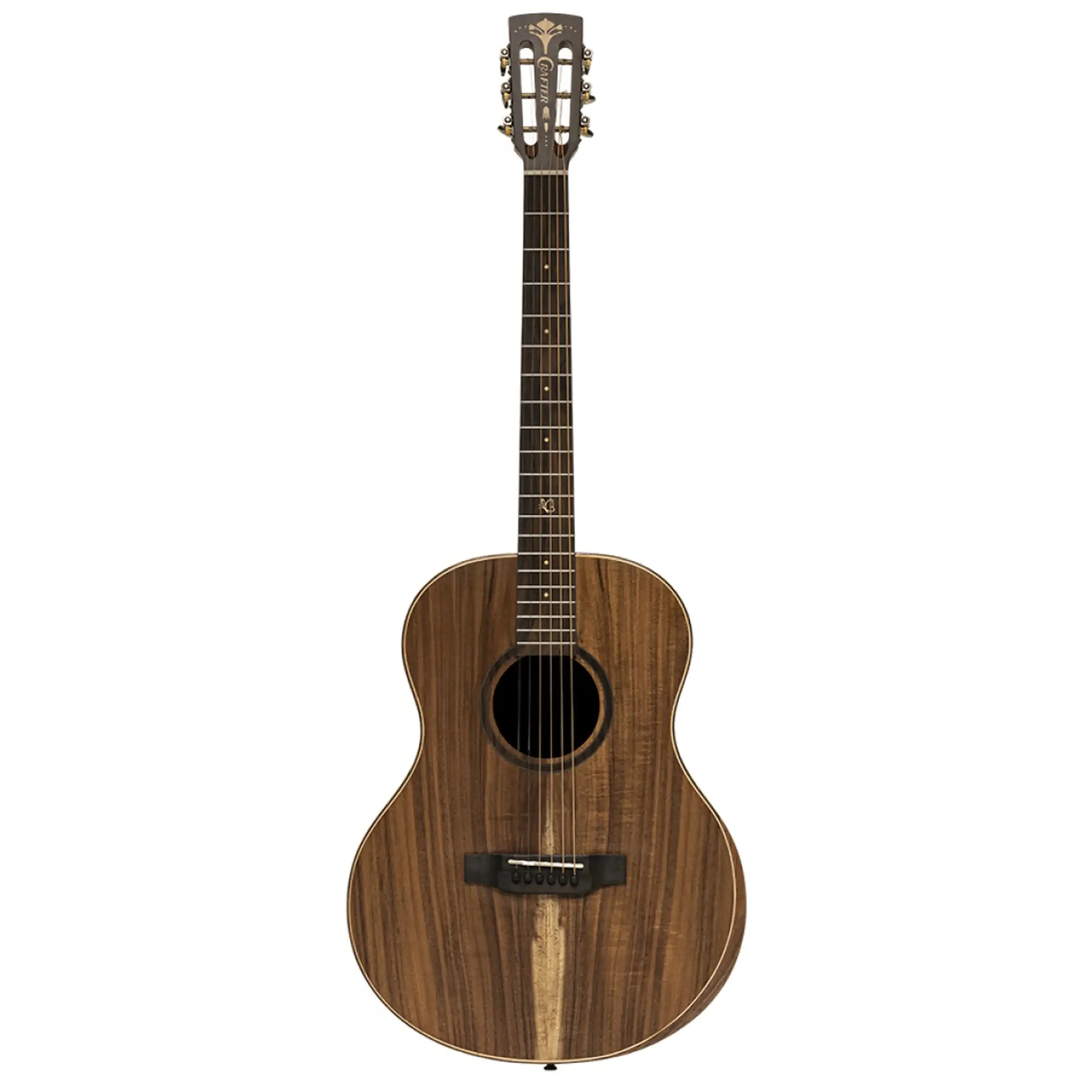 Crafter Big Mino ALK Solid Koa Top Acoustic-Electric Guitar - Left-Handed - Image 4