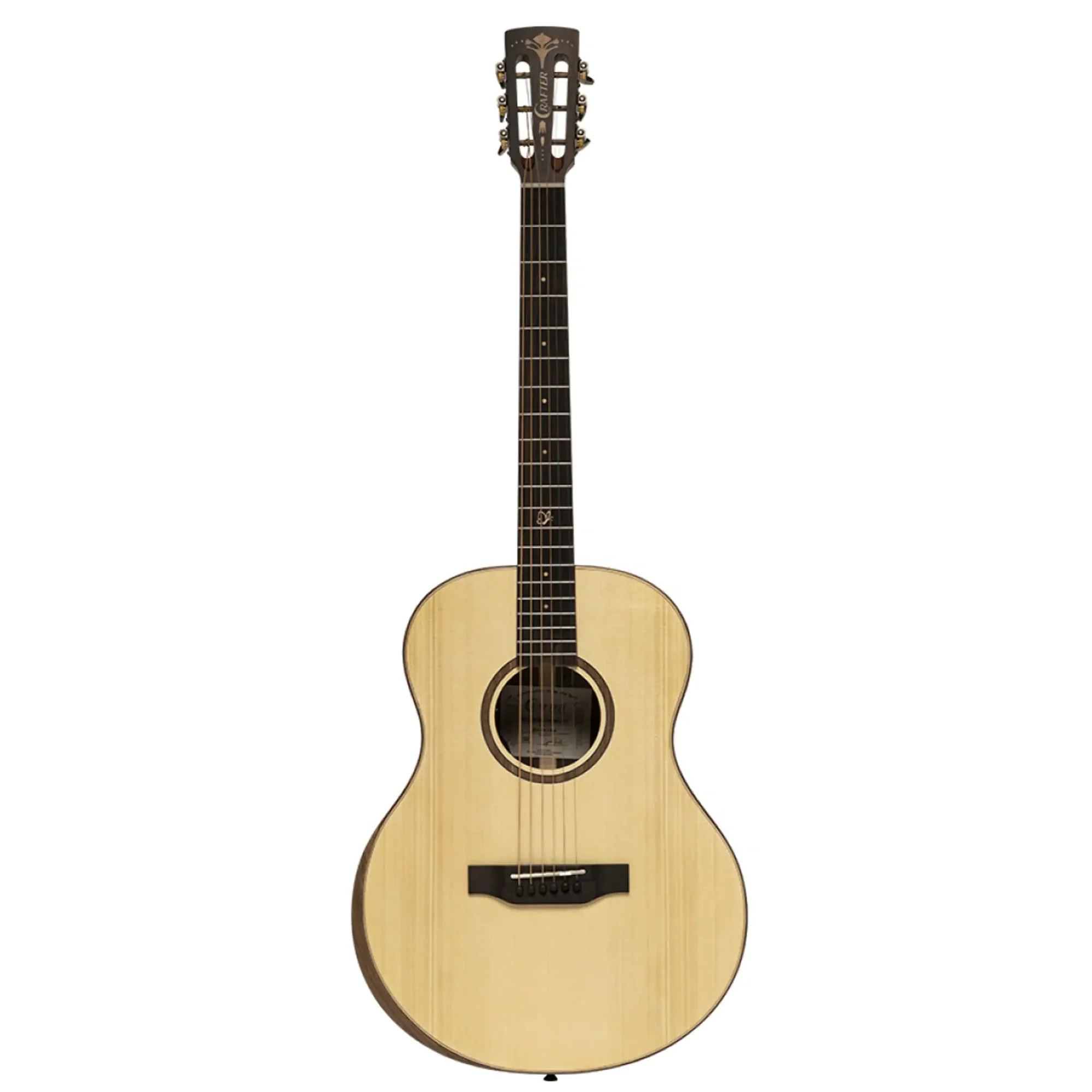 Crafter Big Mino BK WLN Acoustic-Electric Guitar - Image 4