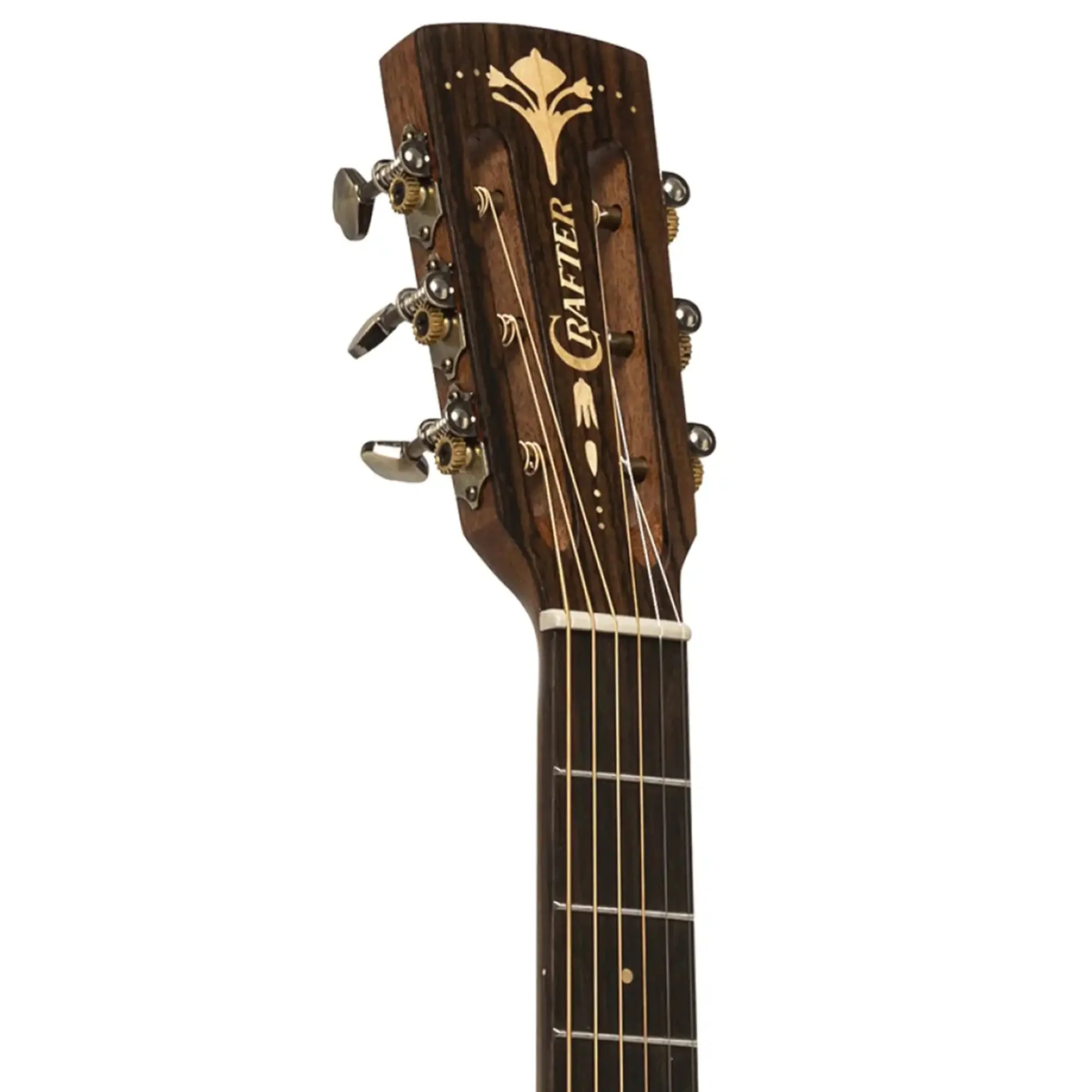 Crafter Big Mino Koa Acoustic-Electric Guitar - Image 6