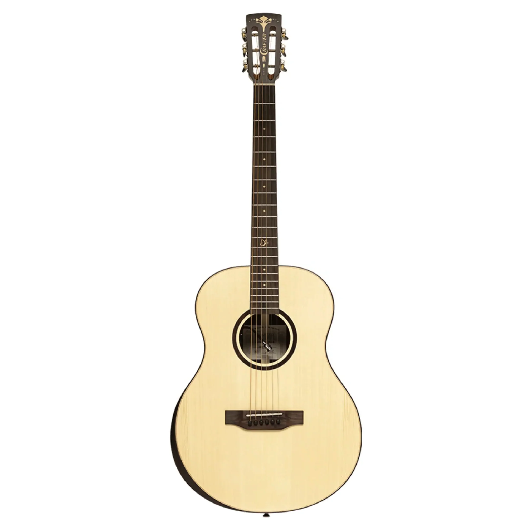 Crafter Big Mino Rose Acoustic-Electric Guitar - Image 4