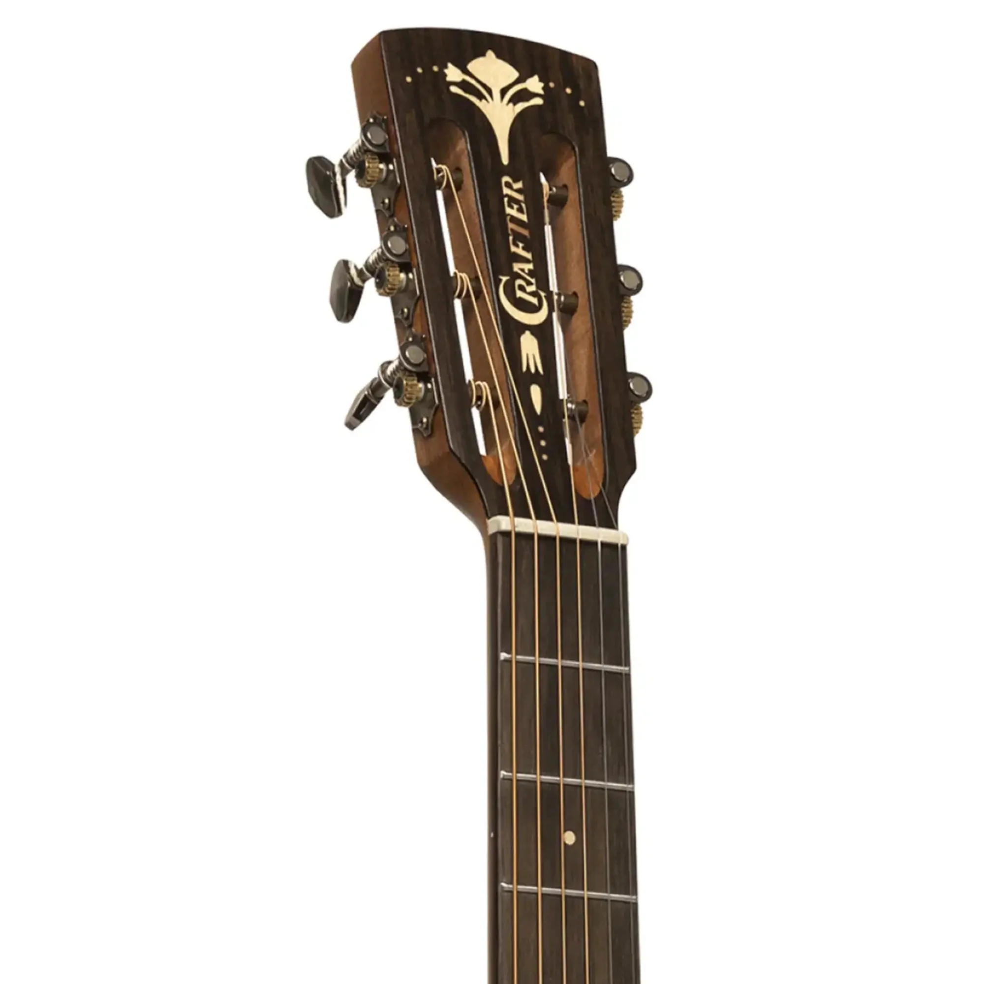 Crafter Big Mino Rose Acoustic-Electric Guitar - Image 6