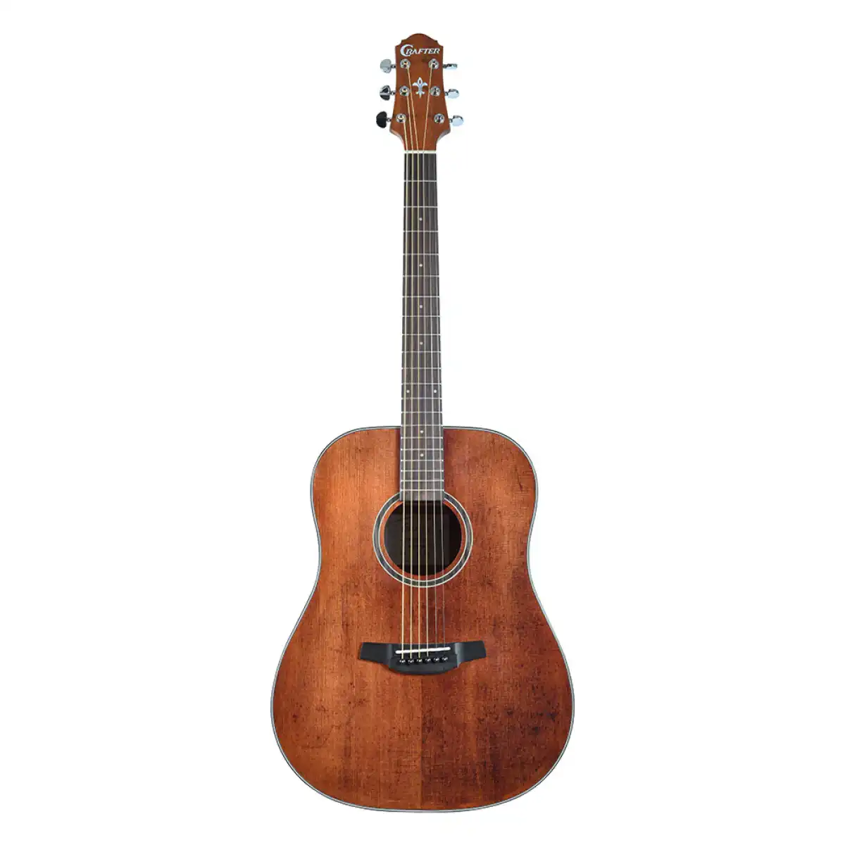Crafter HD100-BR Silver Series 100 Dreadnought Acoustic Guitar - Image 3