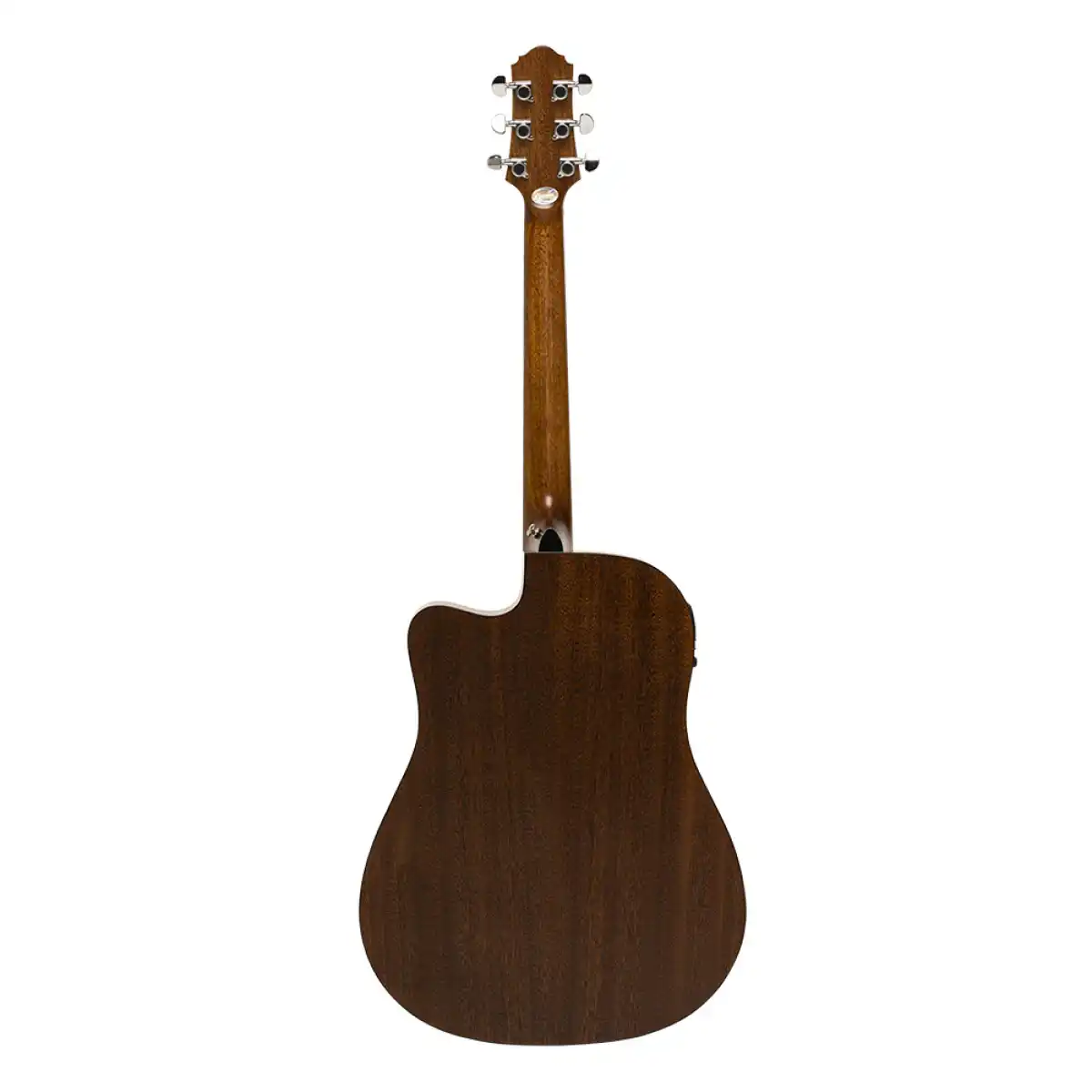 Crafter HD100-CE-N Silver Series 100 Dreadnought Acoustic-Electric Guitar - Image 4