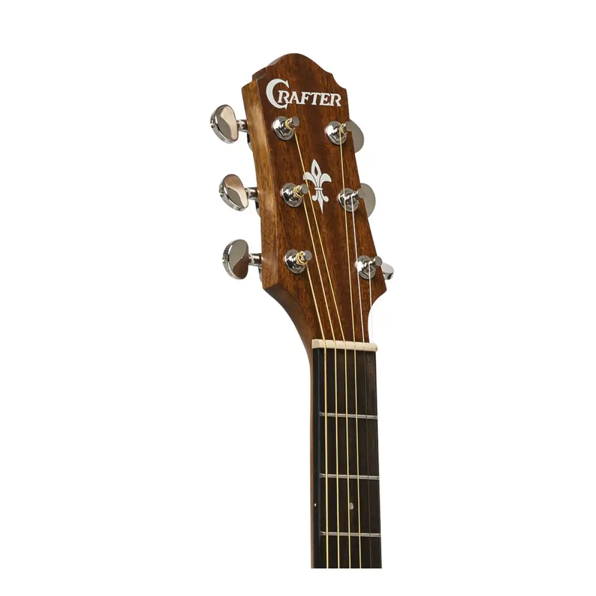 Crafter HD100-CE-N Silver Series 100 Dreadnought Acoustic-Electric Guitar - Image 8