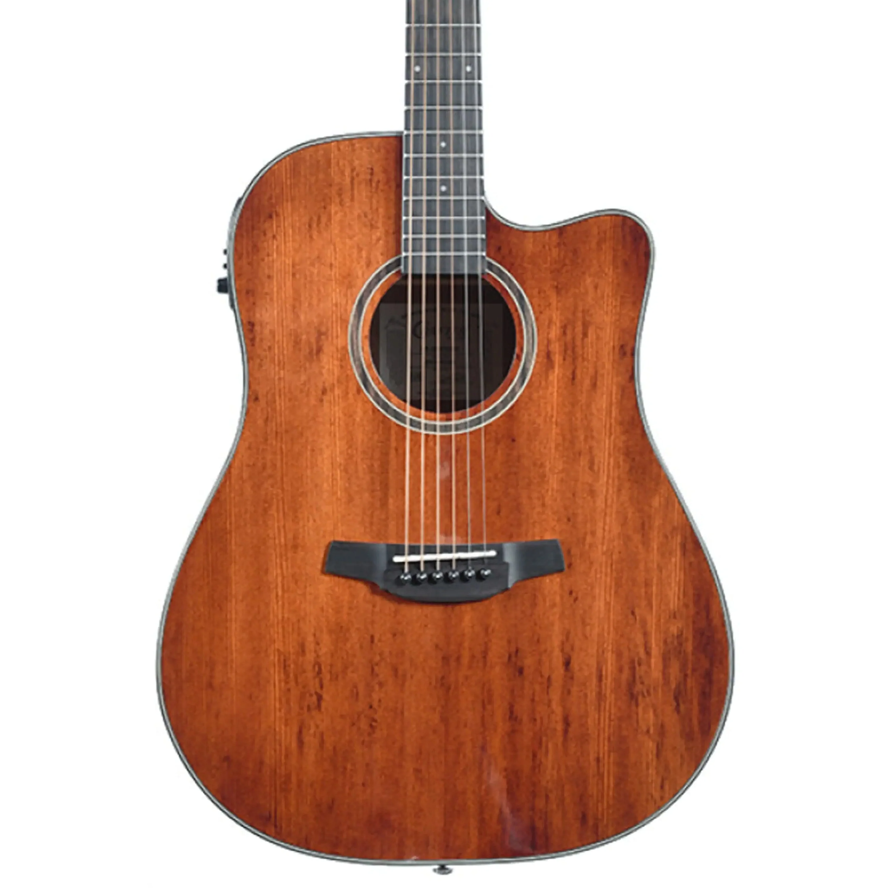 Crafter HD250-CE-BR Silver Series 250 Dreadnought Acoustic-Electric Guitar - Brown