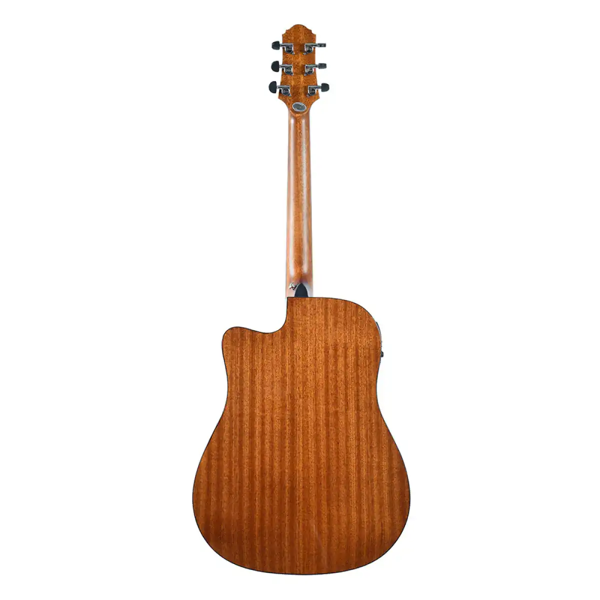 Crafter HD250-CE-BR Silver Series 250 Dreadnought Acoustic-Electric Guitar - Brown - Image 4
