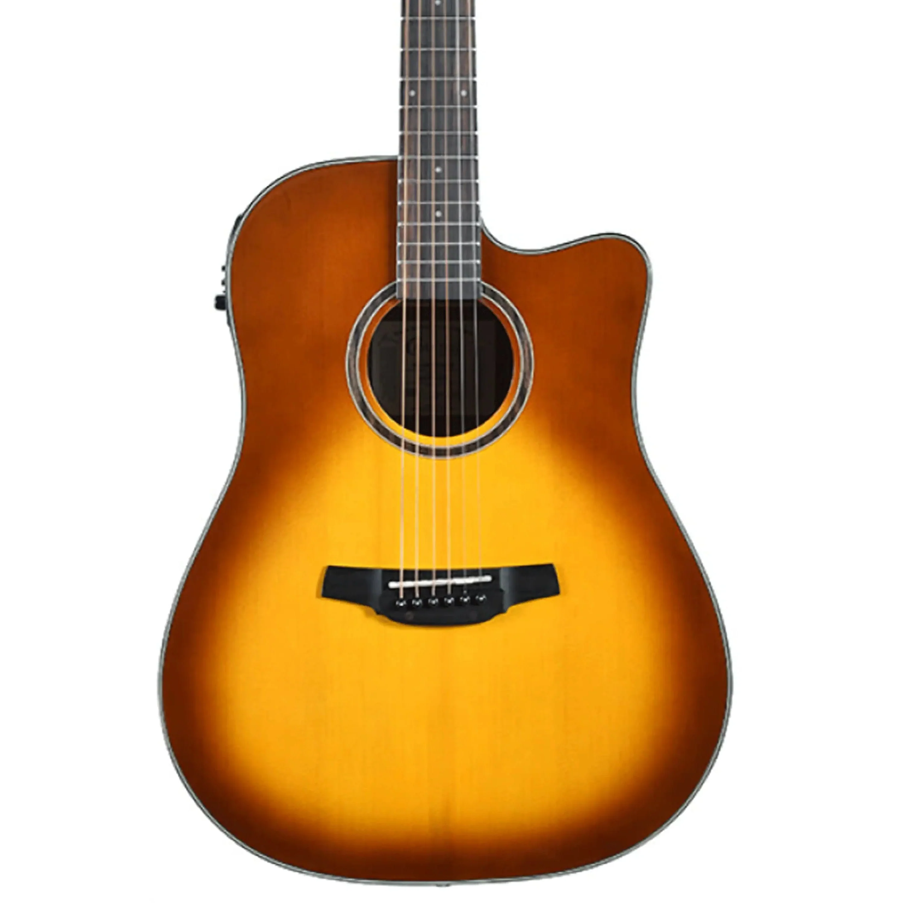 Crafter HD250-CE-BRS Silver Series 250 Dreadnought Acoustic-Electric Guitar - Brown Sunburst