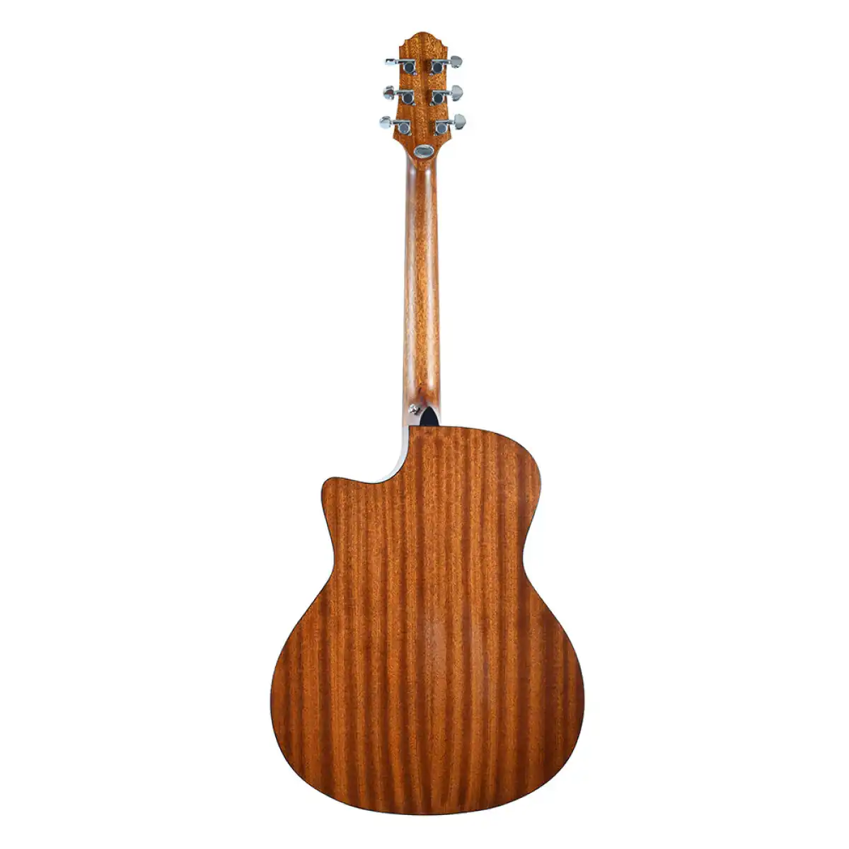 Crafter HG100-CE-BR Silver Series 100 Cutaway Grand Auditorium Acoustic-Electric Guitar - Brown - Image 4