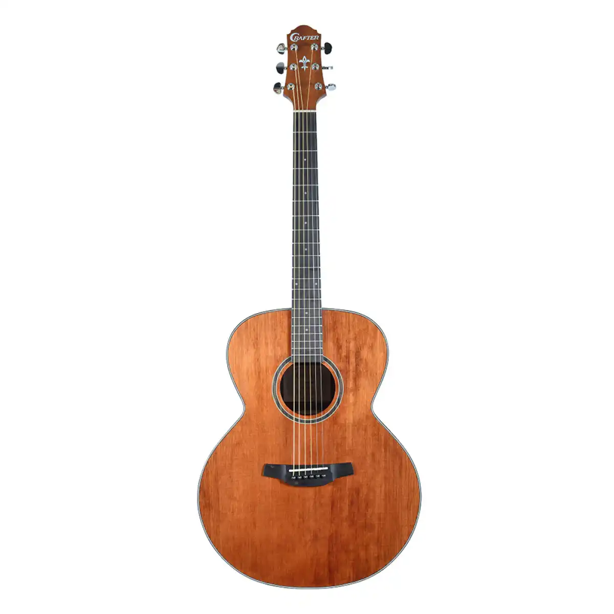 Crafter HJ100-BR Silver Series 100 Jumbo Acoustic Guitar - Image 3