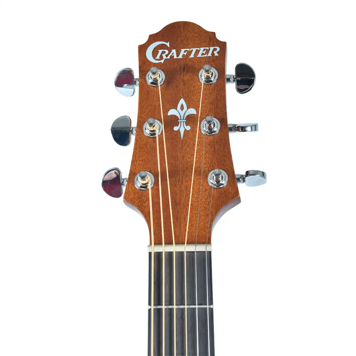 Crafter HJ100-BR Silver Series 100 Jumbo Acoustic Guitar - Image 6