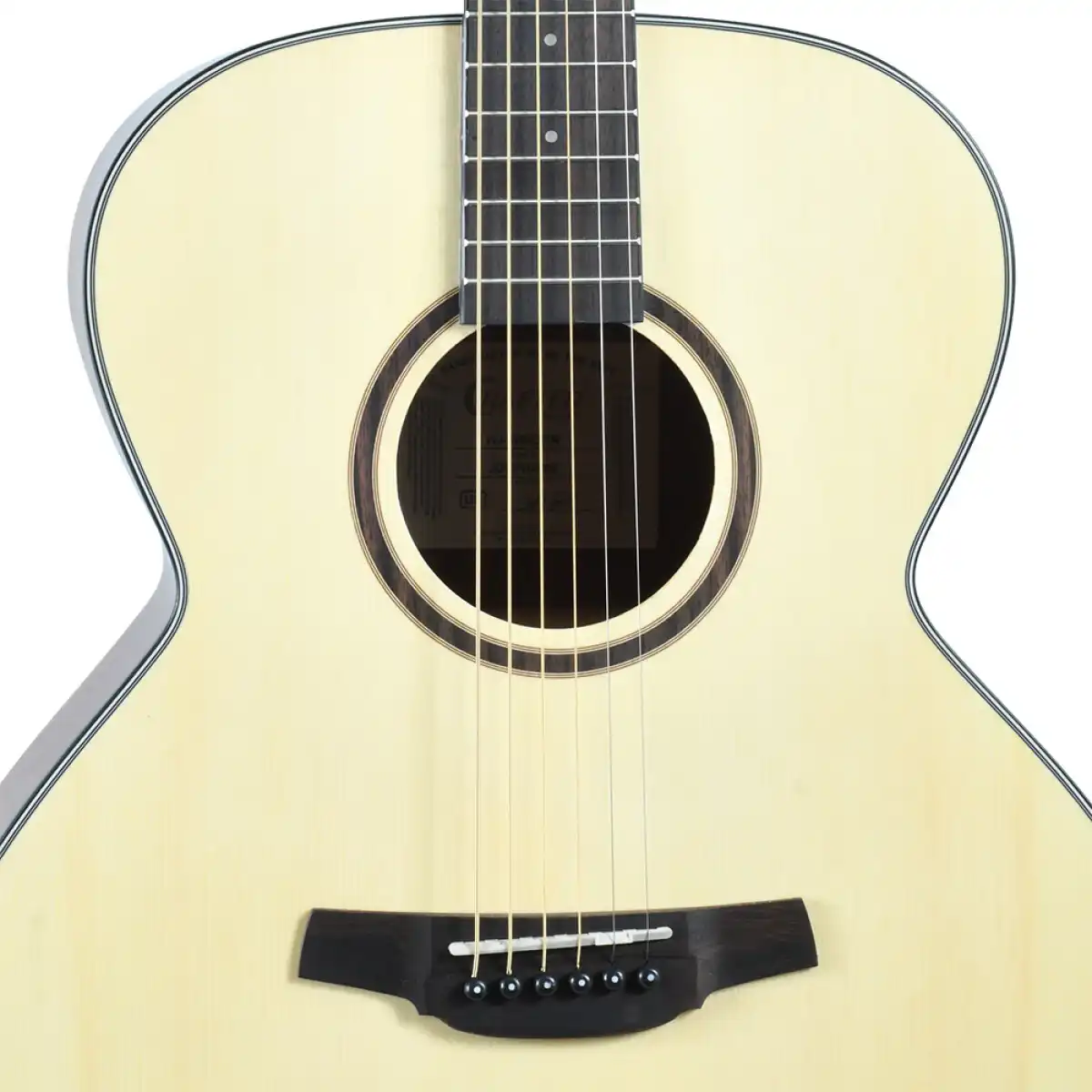 Crafter HJ100-N Silver Series 100 Jumbo Acoustic Guitar - Image 5