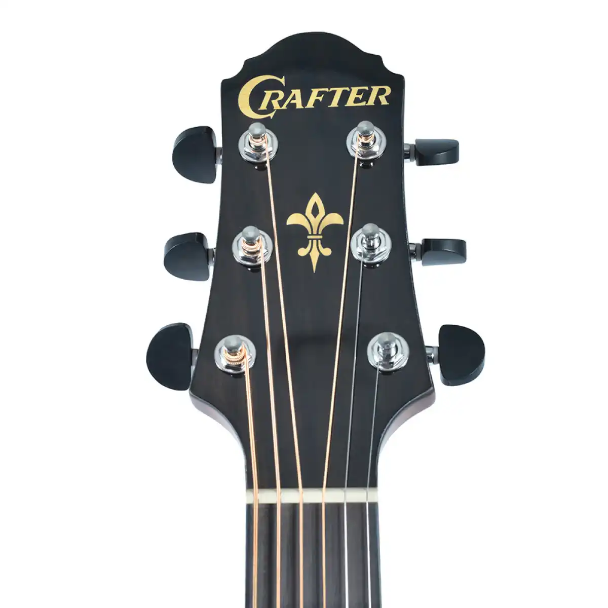 Crafter HJ250-BRS Silver Series 250 Jumbo Acoustic Guitar - Brown Sunburst - Image 5