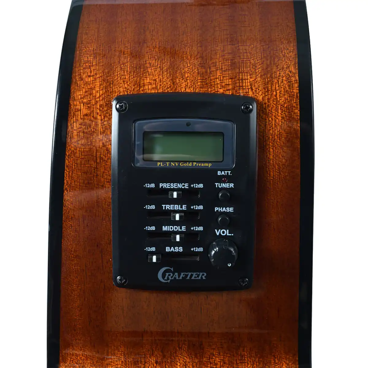 Crafter HJ250-CE-N Jumbo Cutaway Acoustic-Electric Guitar - Image 6