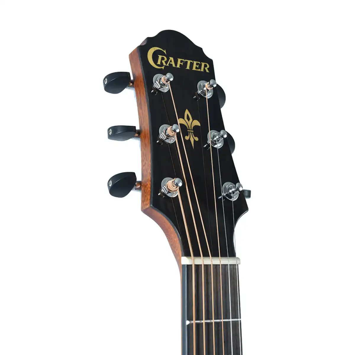 Crafter HJ250-CE-N Jumbo Cutaway Acoustic-Electric Guitar - Image 7