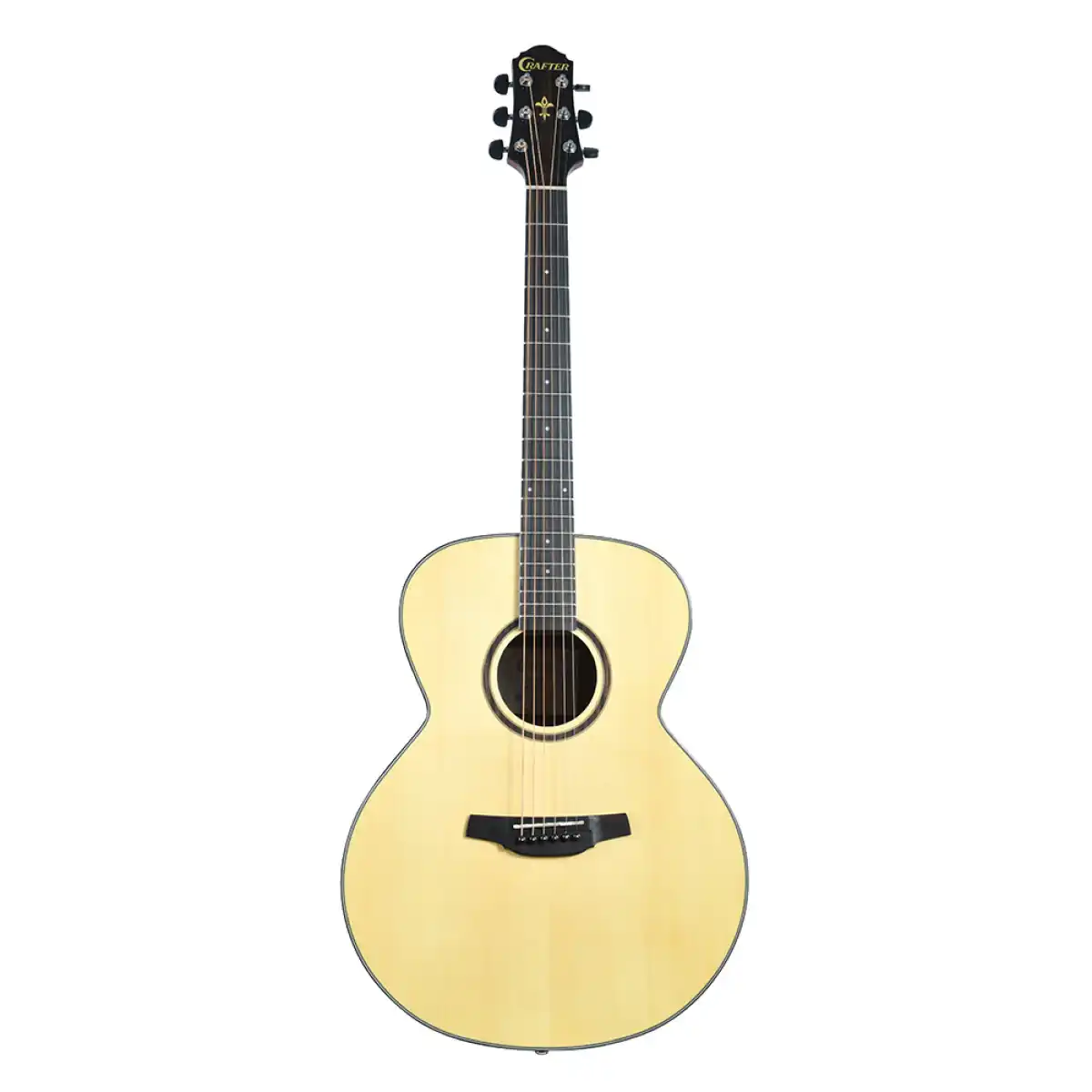 Crafter HJ250-N Silver Series 250 Jumbo Acoustic Guitar - Image 3