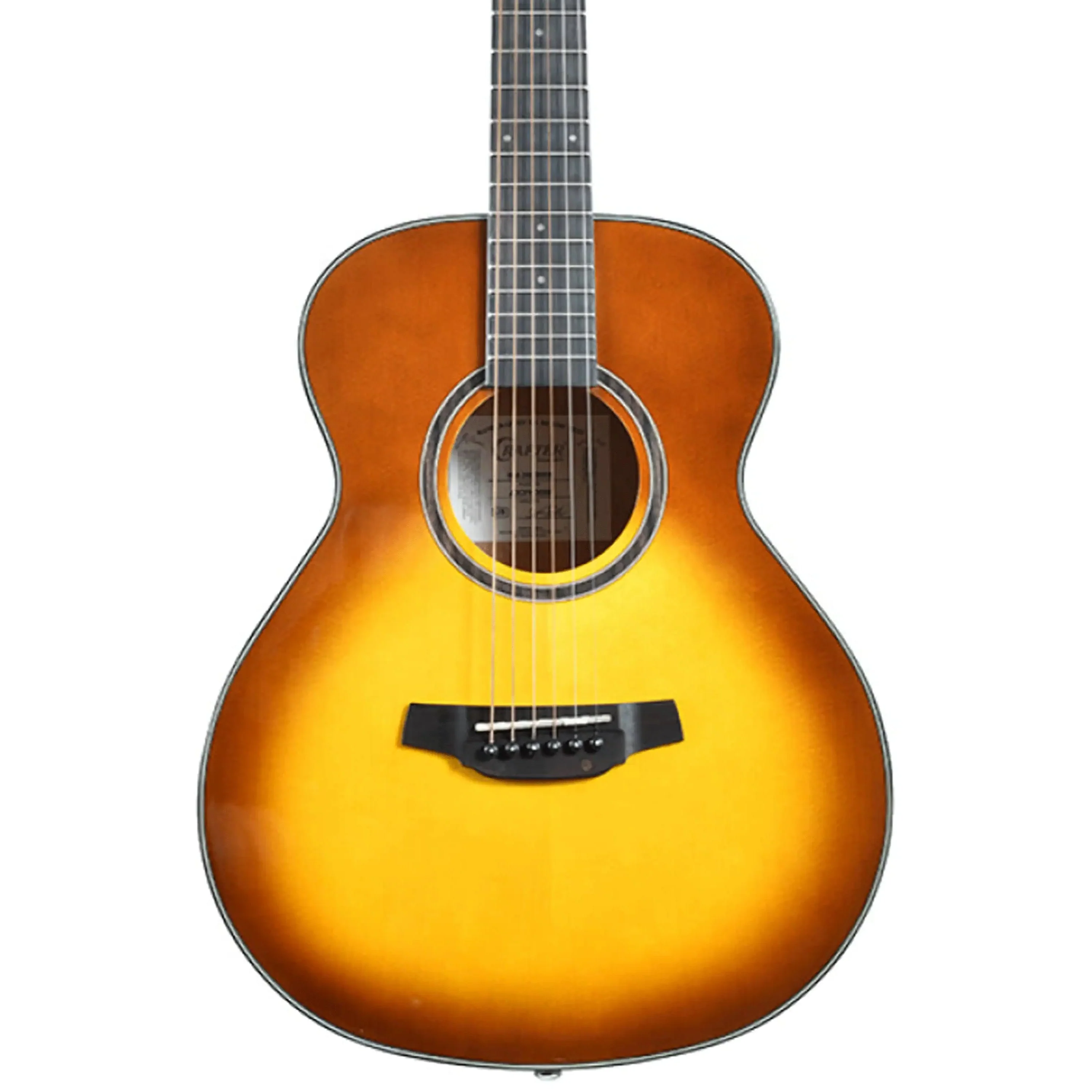 Crafter HM250-BRS Silver Series 250 Mini 3/4 Acoustic Guitar - Brown Sunburst