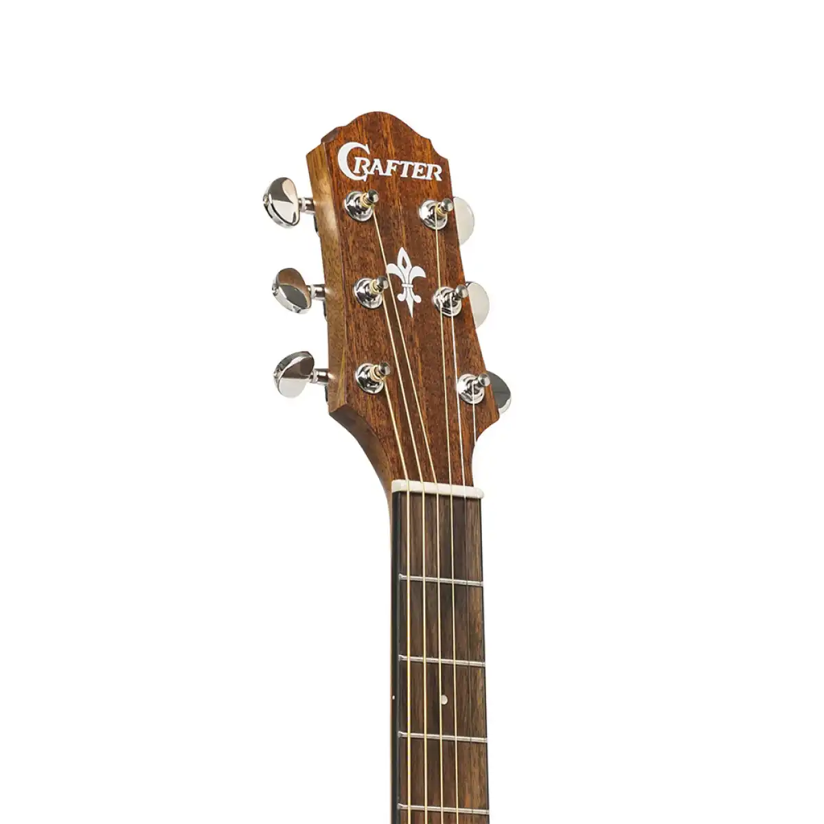 Crafter HT100-CE-N Silver Series 100 Orchestra Cutaway Acoustic-Electric Guitar - Image 7