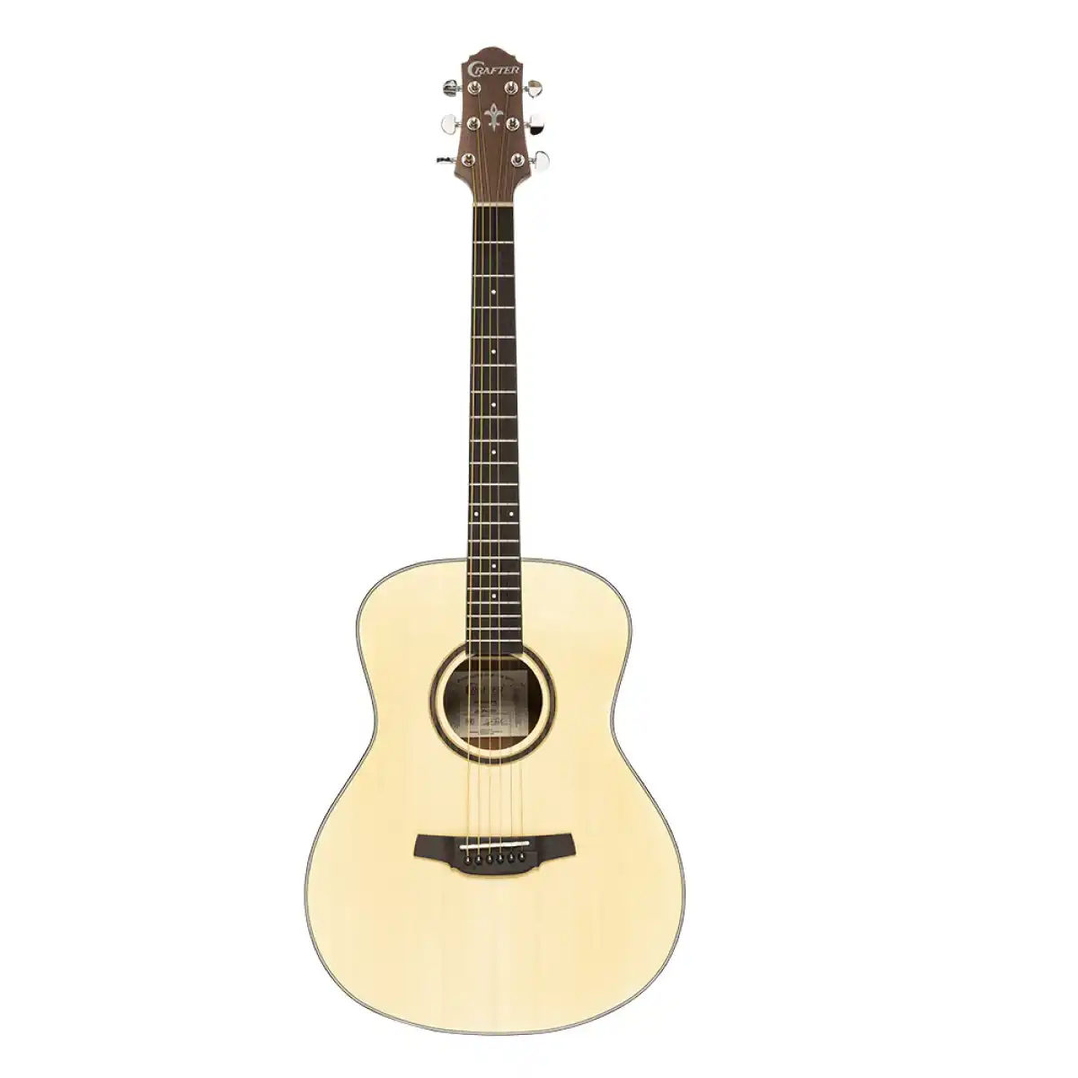 Crafter HT100-N Silver Series 100 Orchestra Acoustic Guitar - Image 3