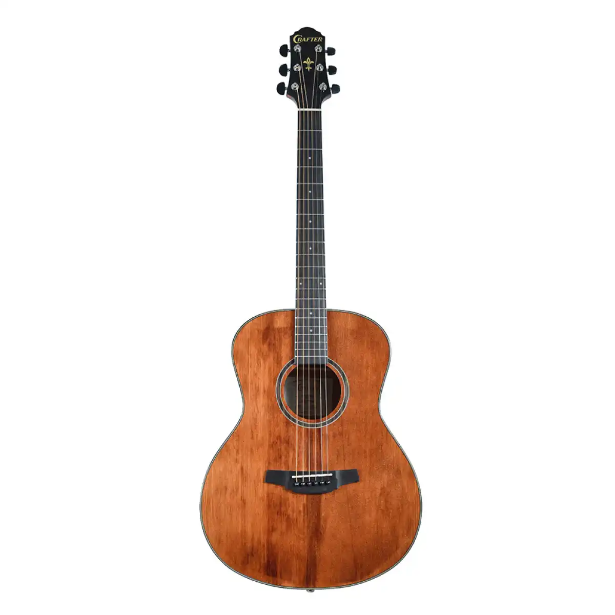 Crafter HT250-BR Silver Series 250 Orchestra Acoustic Guitar - Brown - Image 3