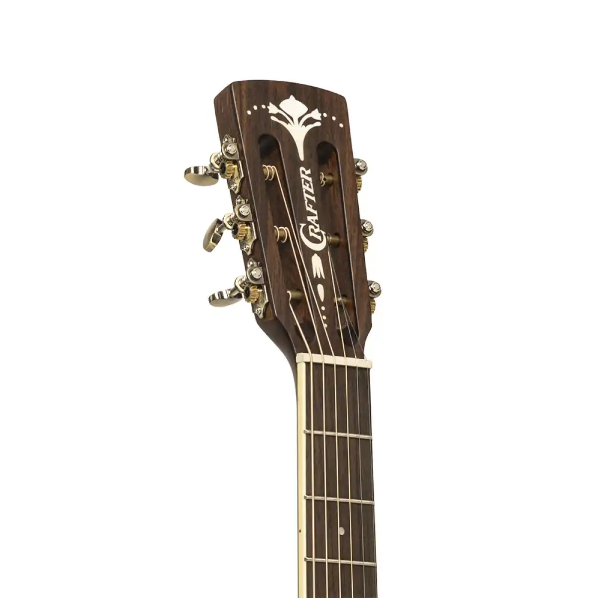 Crafter MIND T-ALPE VTG Orchestra Acoustic-Electric Guitar - Vintage Sunburst - Image 8