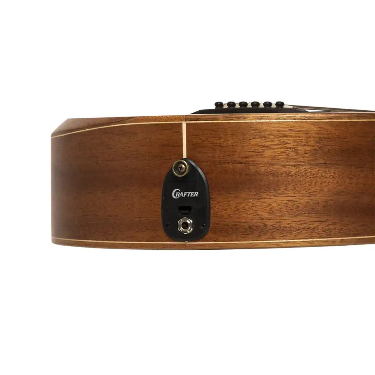 Crafter MINO ALM Mino Shape Acoustic-Electric Guitar - Image 6