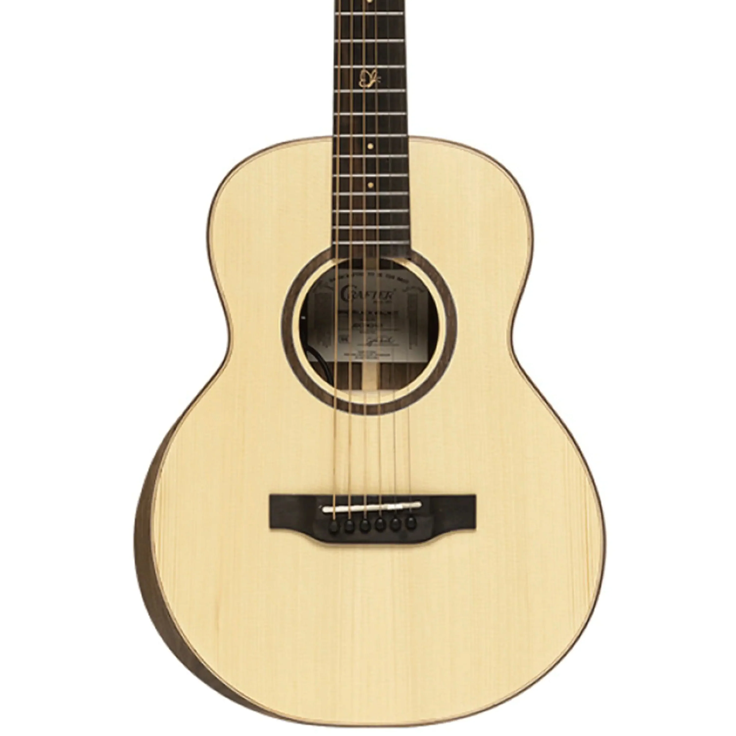 Crafter MINO BK WLN Mino Shape Acoustic-Electric Guitar