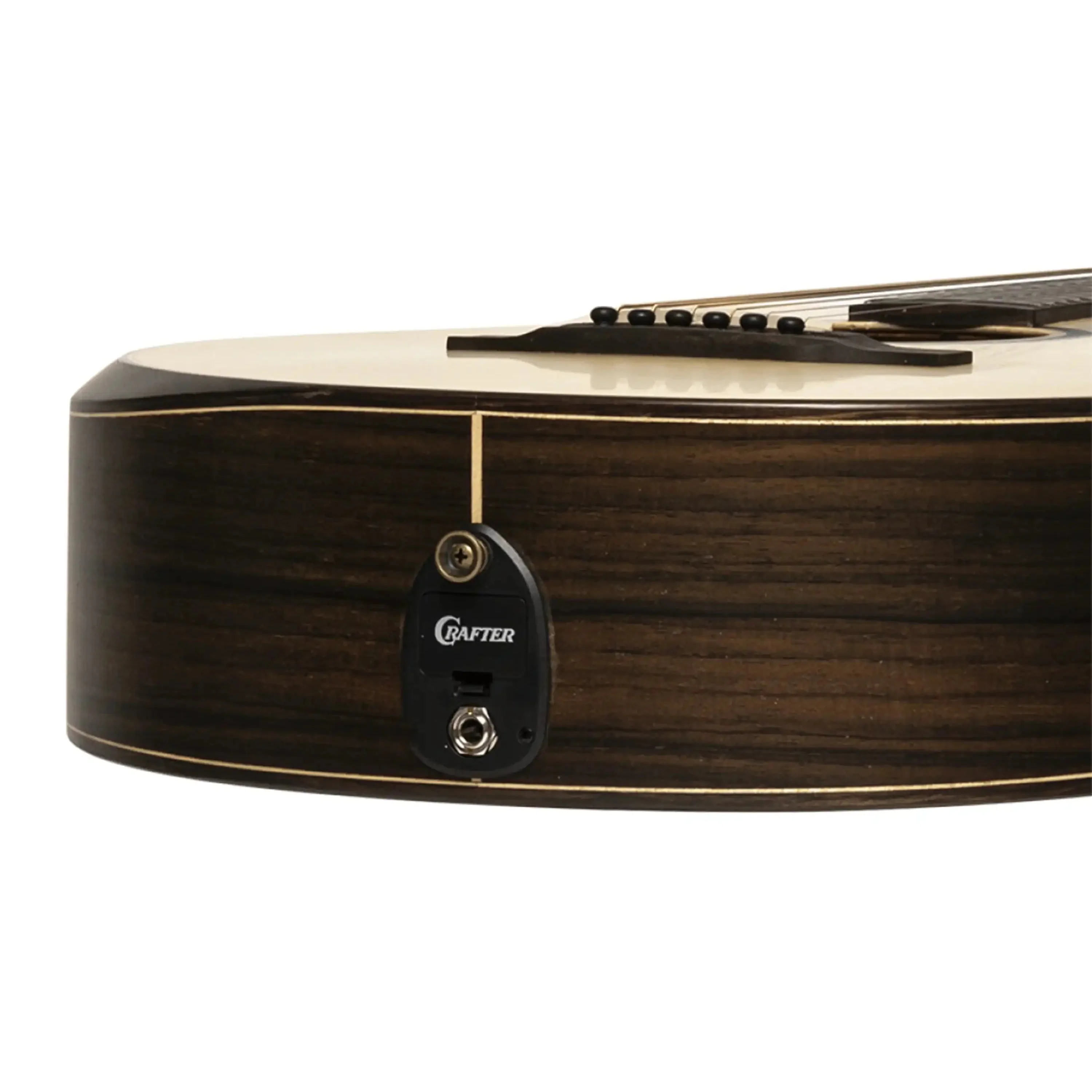 Crafter Mino Rose Acoustic-Electric Guitar - Image 3