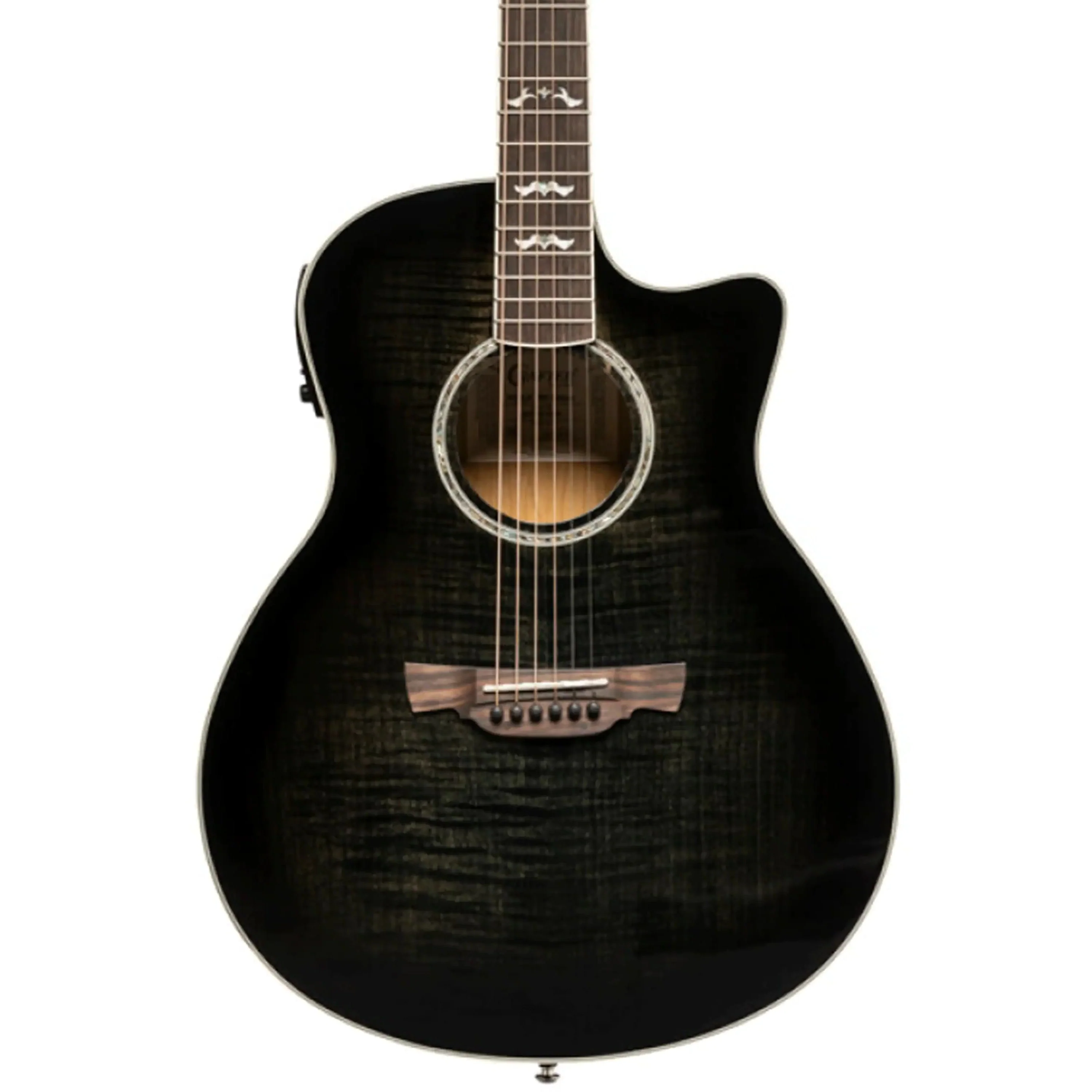 Crafter NOBLE TBK Small Jumbo Acoustic-Electric Guitar