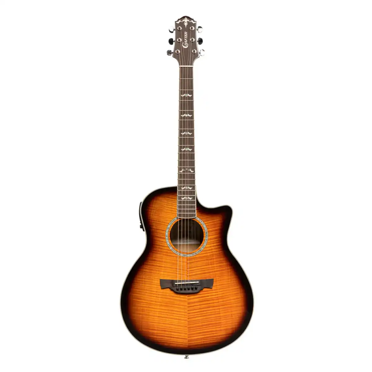 Crafter NOBLE VTG Small Jumbo Acoustic-Electric Guitar - Image 3