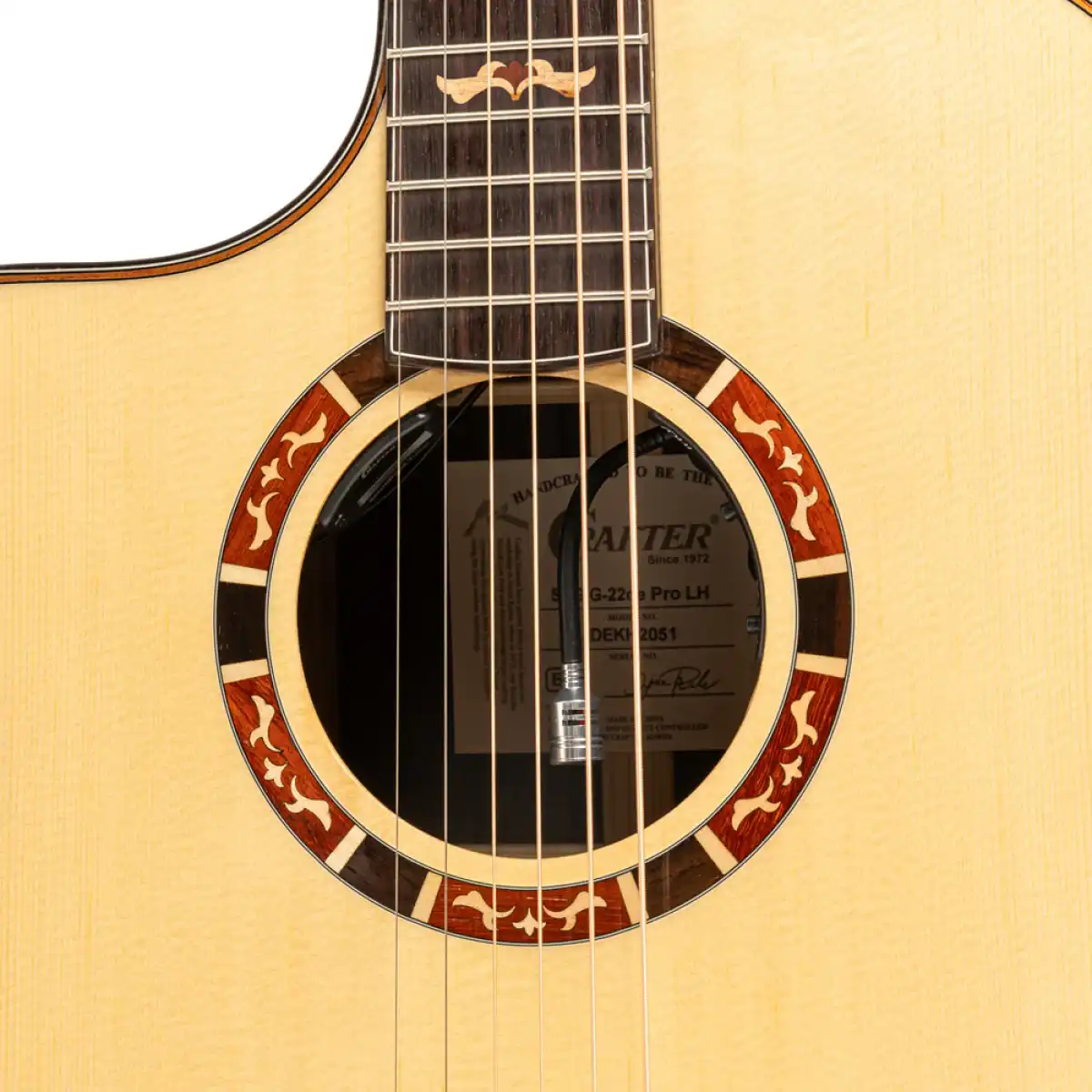 Crafter STG G22CE PRO Stage Series 22 Cutaway Grand Auditorium Acoustic-Electric Guitar - Left-Handed - Image 5