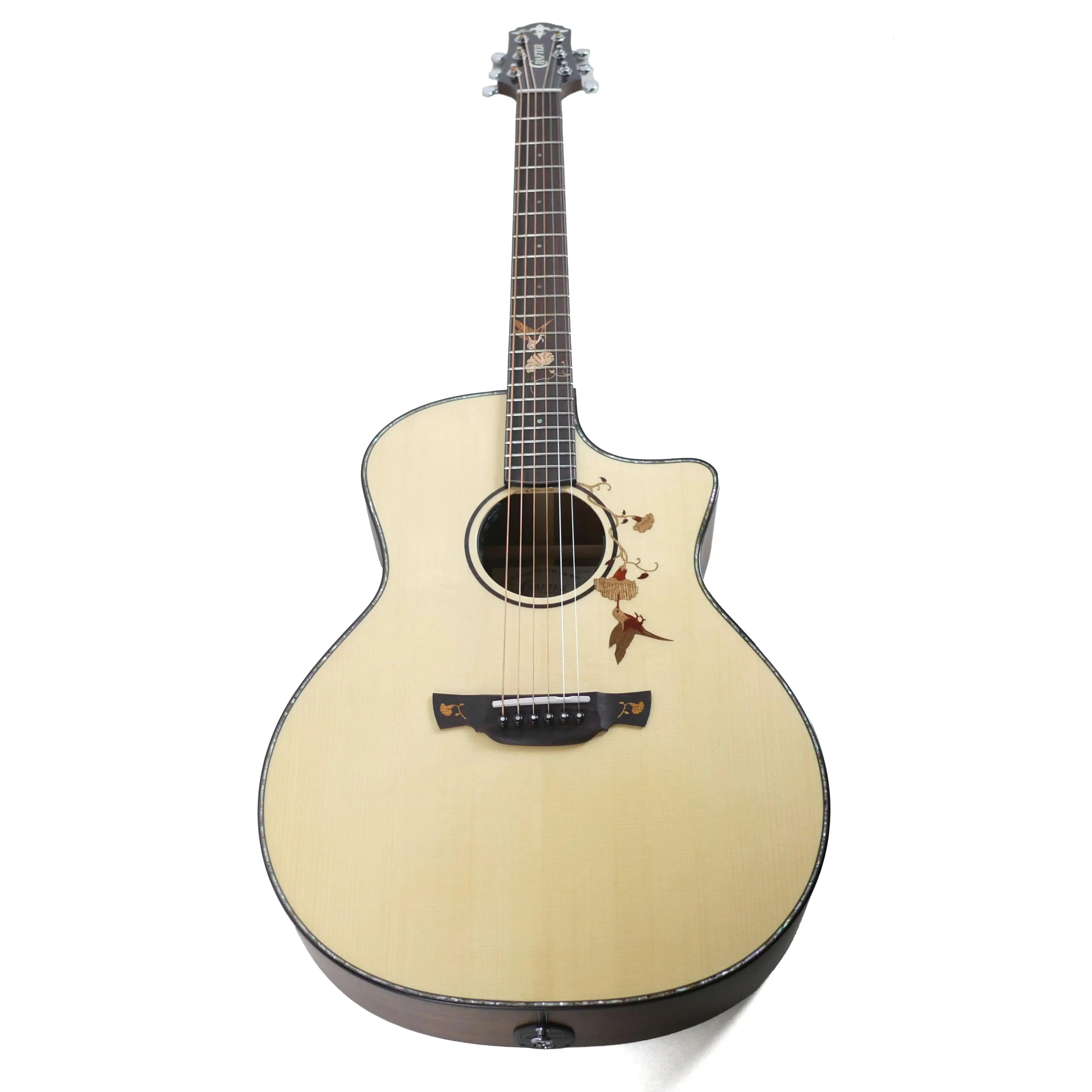 Crafter TB-G-MAHO-CE Anniversary Series Grand Auditorium Acoustic-Electric Guitar - Image 4