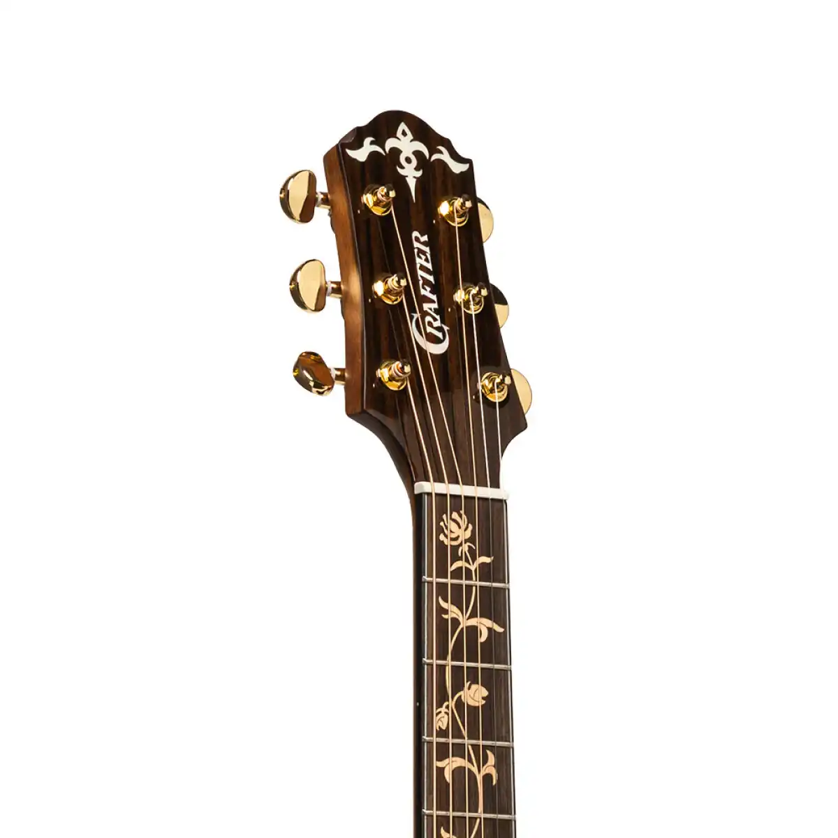 Crafter VL D28CE VL Series 28 Cutaway Dreadnought Acoustic-Electric Guitar - Image 7