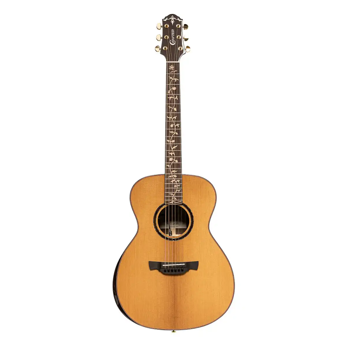 Crafter VL T28E Orchestra Acoustic-Electric Guitar - Image 3