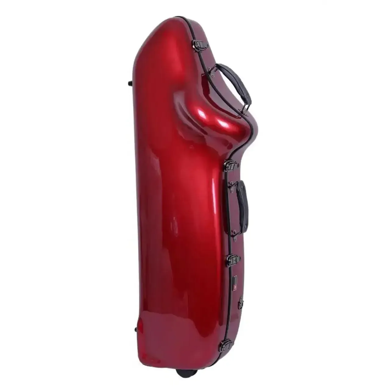 Crossrock CRF1020BS-RD Fiberglass Baritone Saxophone Case - Red