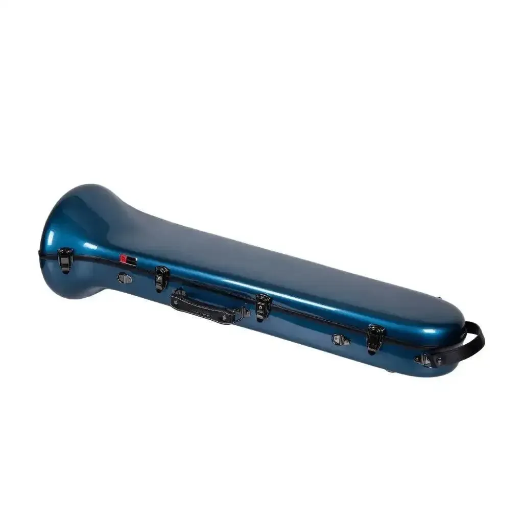 Crossrock CRF1020TB-BL Fiberglass Tenor Trombone Case - Blue - Image 6