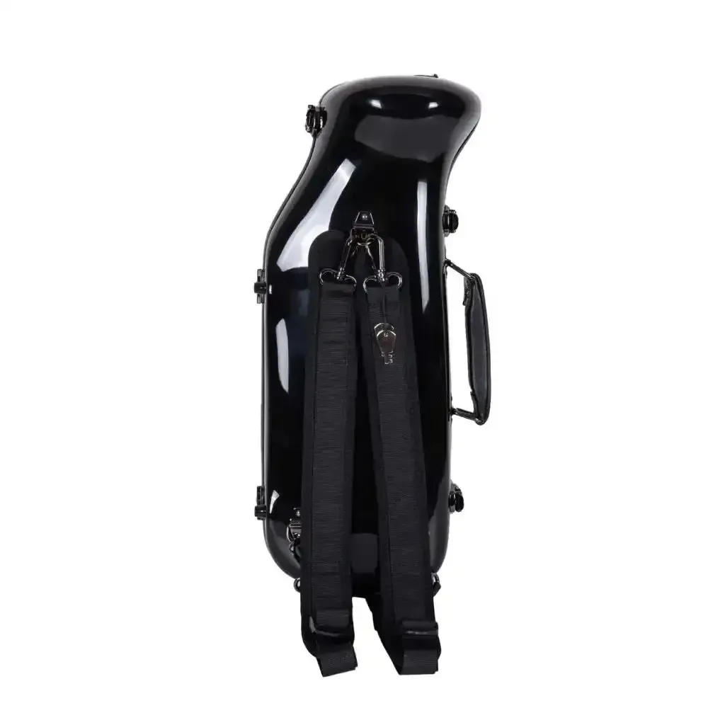 Crossrock CRF1020TR-BK Fiberglass Trumpet Case w/ TSA Lock - Black - Image 4